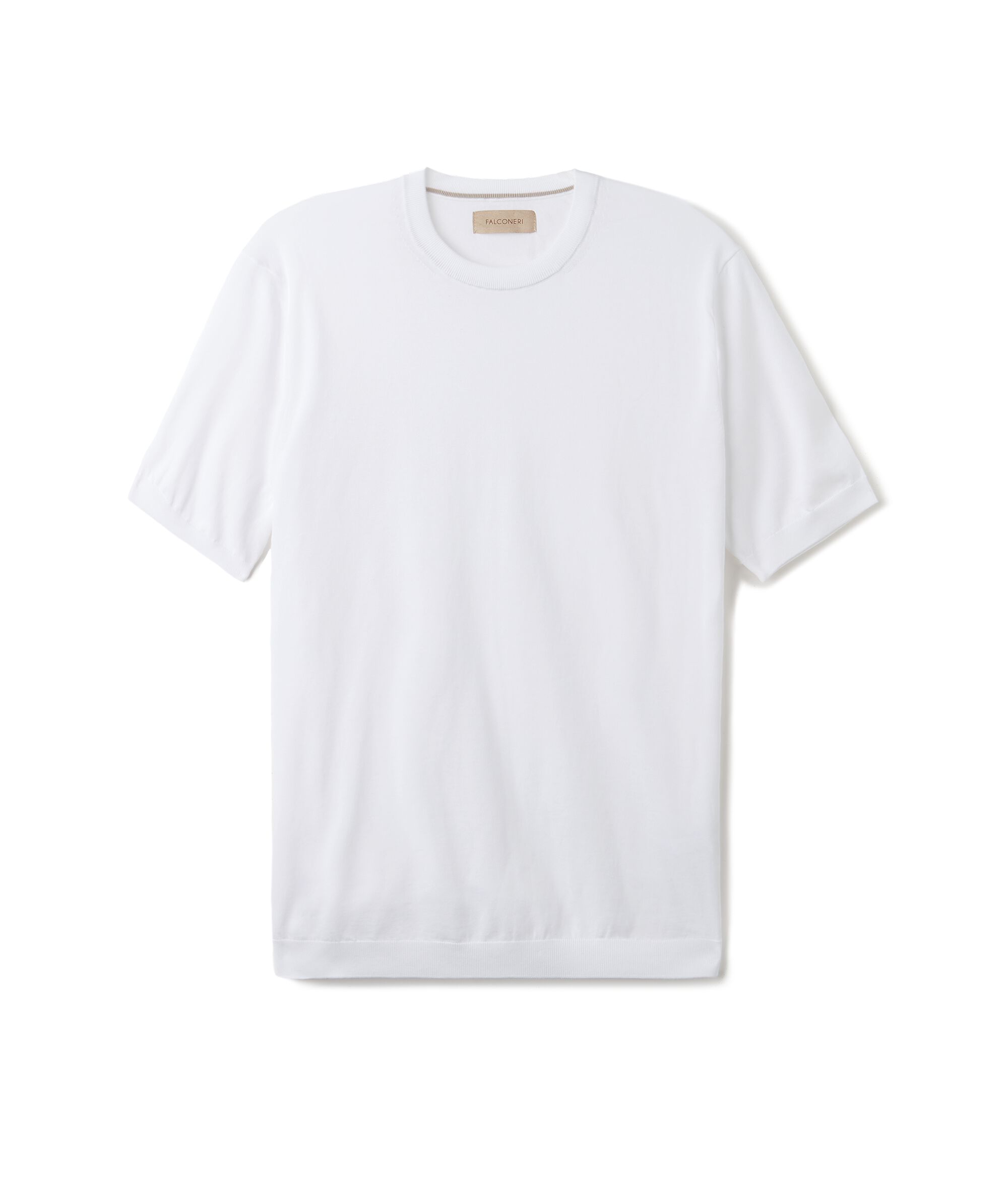 T-Shirt z okrągłym dekoltem i krótkim rękawem z bawełny Fresh