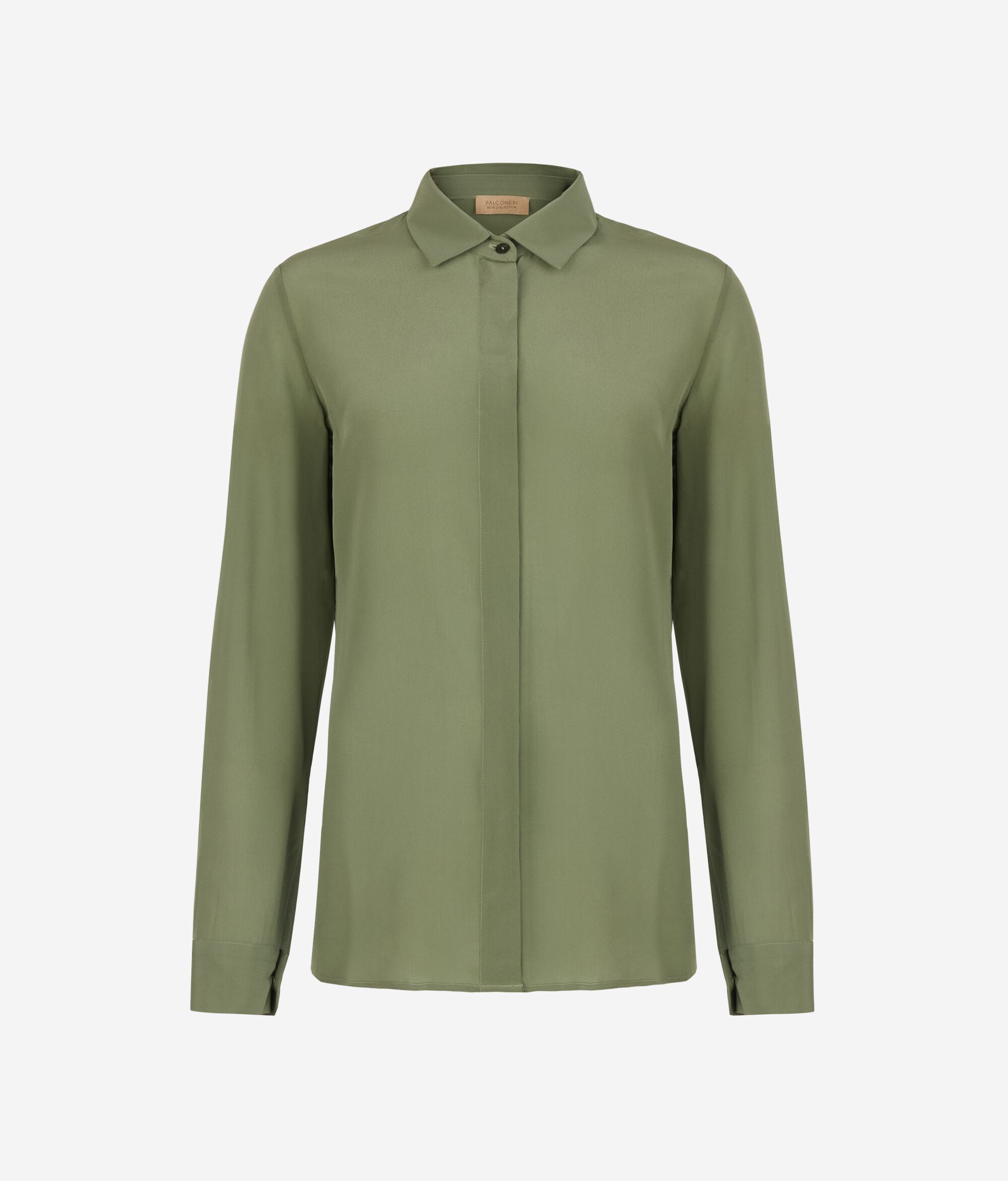 Camicia con Colletto in Seta