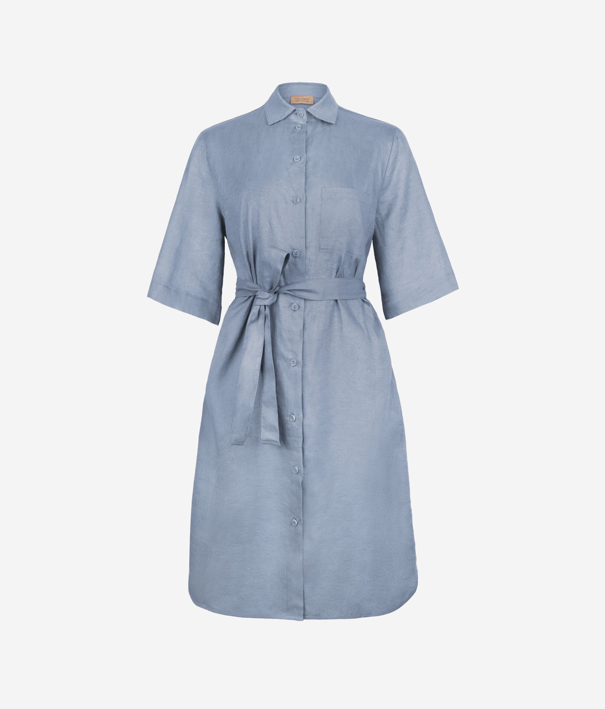 Robe chemisier en lin