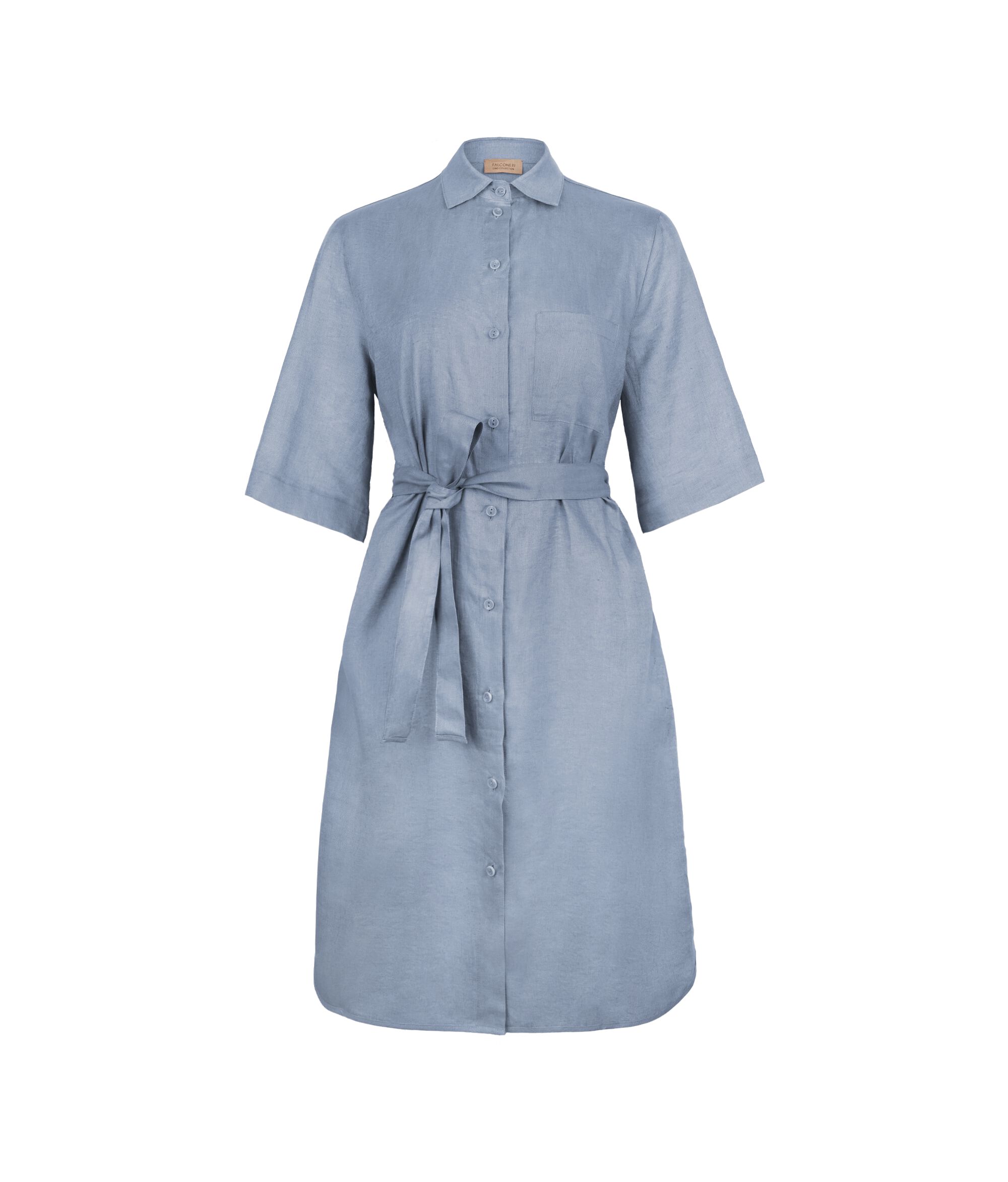 Robe chemisier en lin