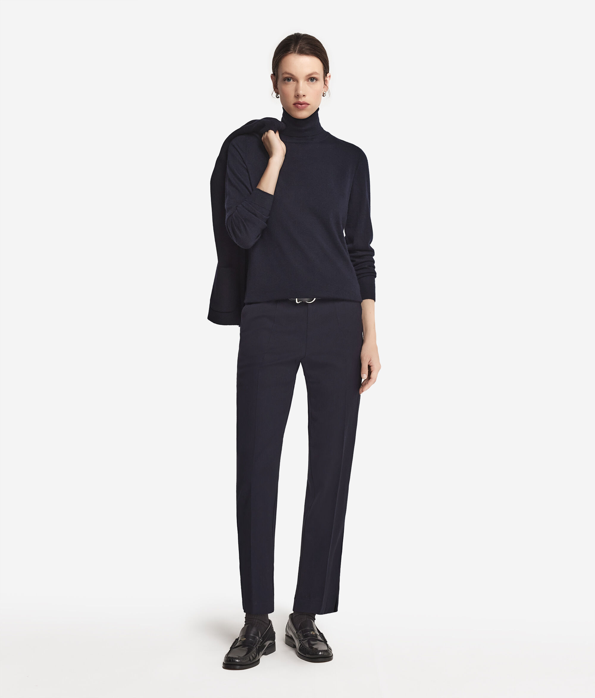 Jersei de coll cigne de Cashmere Ultrafine