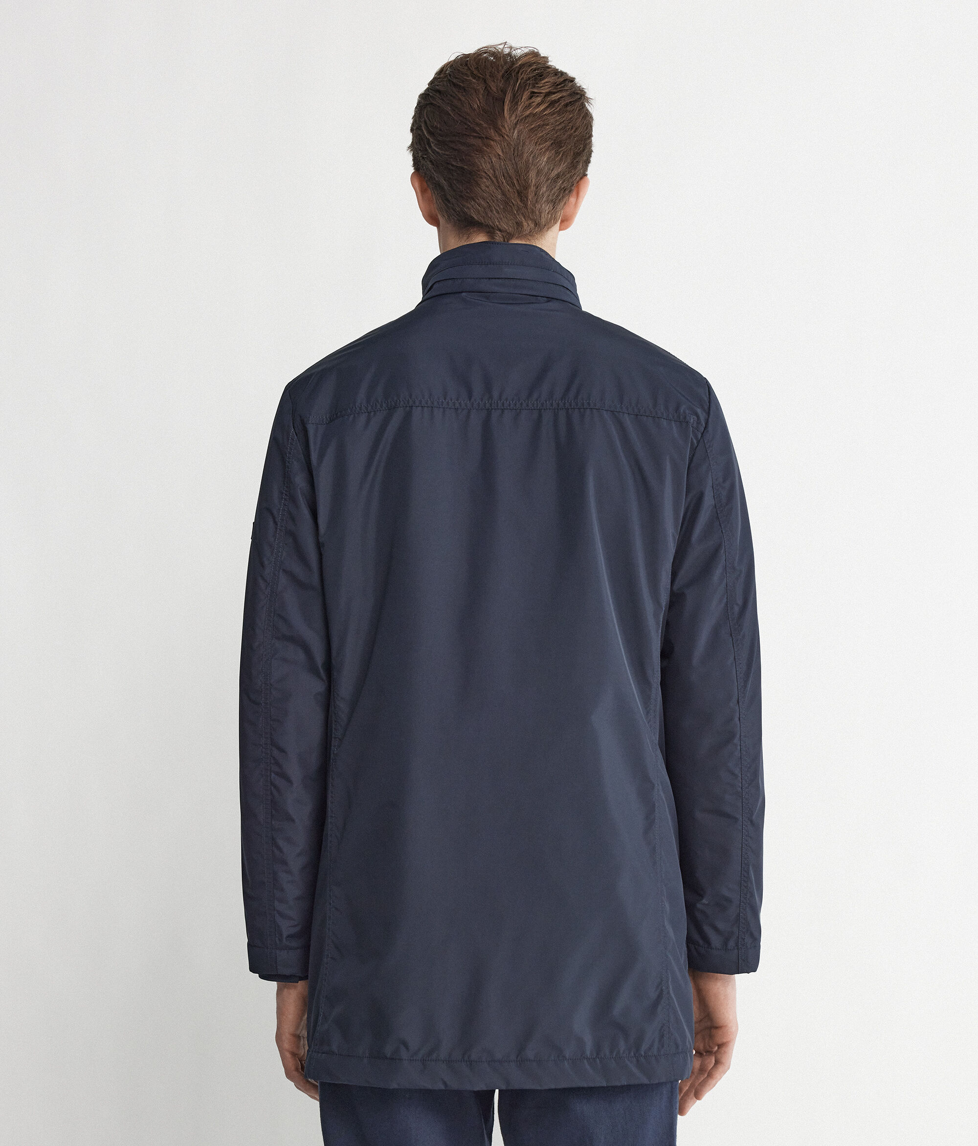 Cashmere Technical Fabric Parka