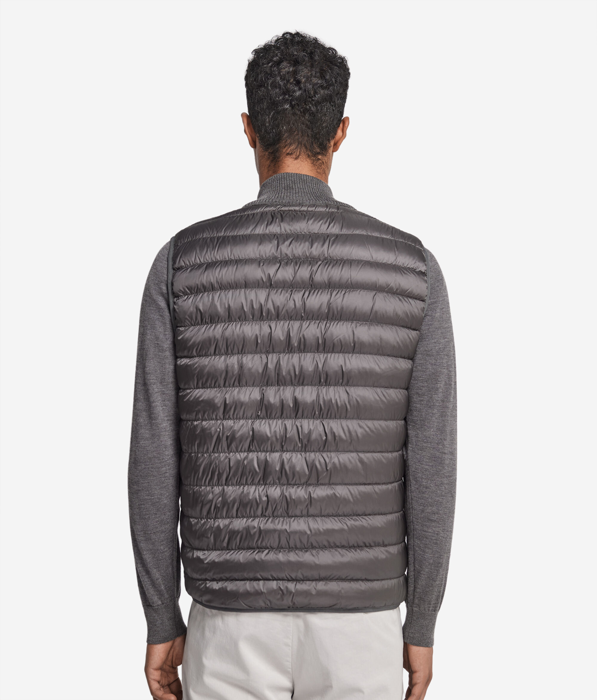Reversible Cashmere Down Gilet