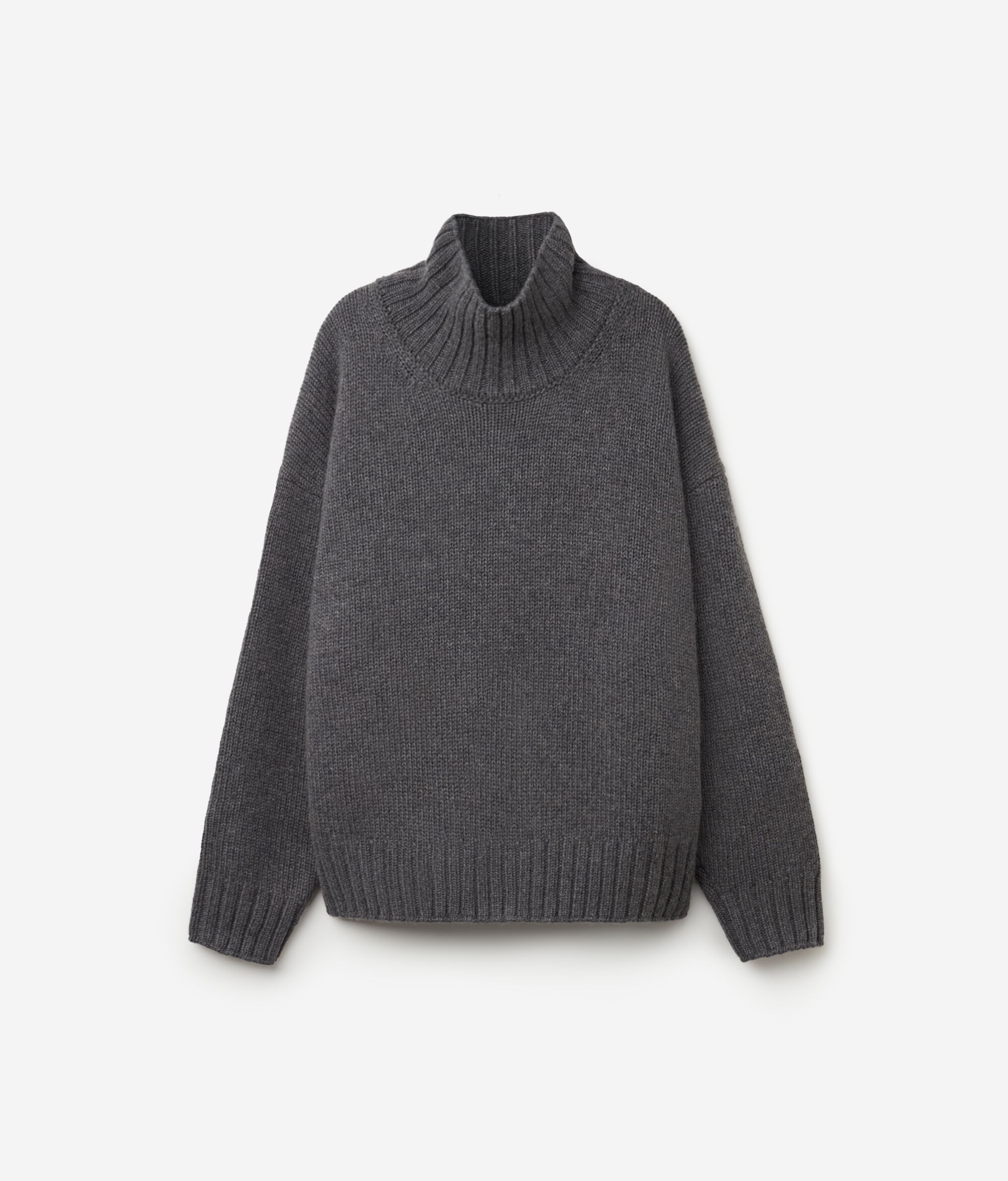 Bluză pe Gât din Tricot de Cașmir