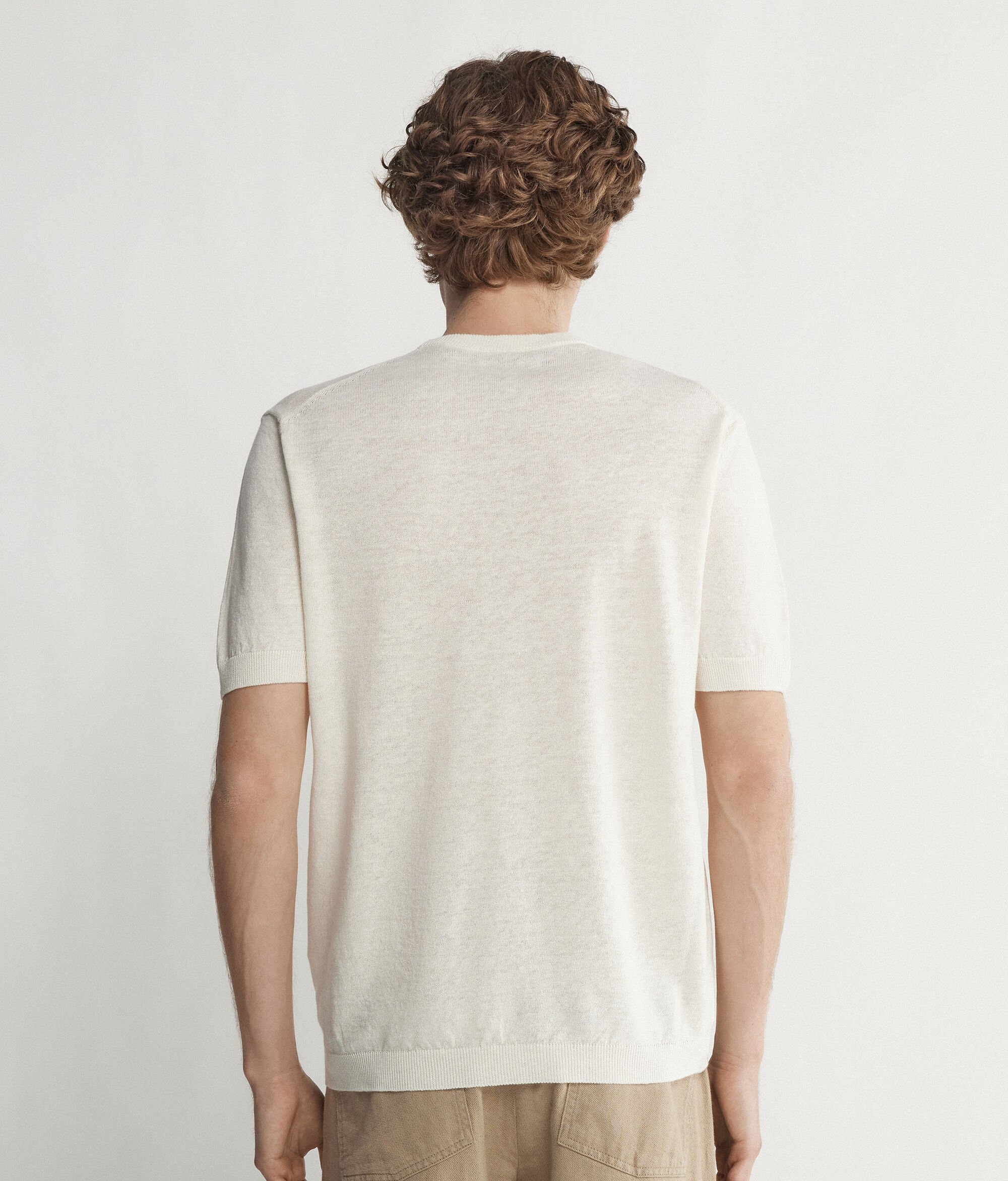 リネンコットン Tシャツ