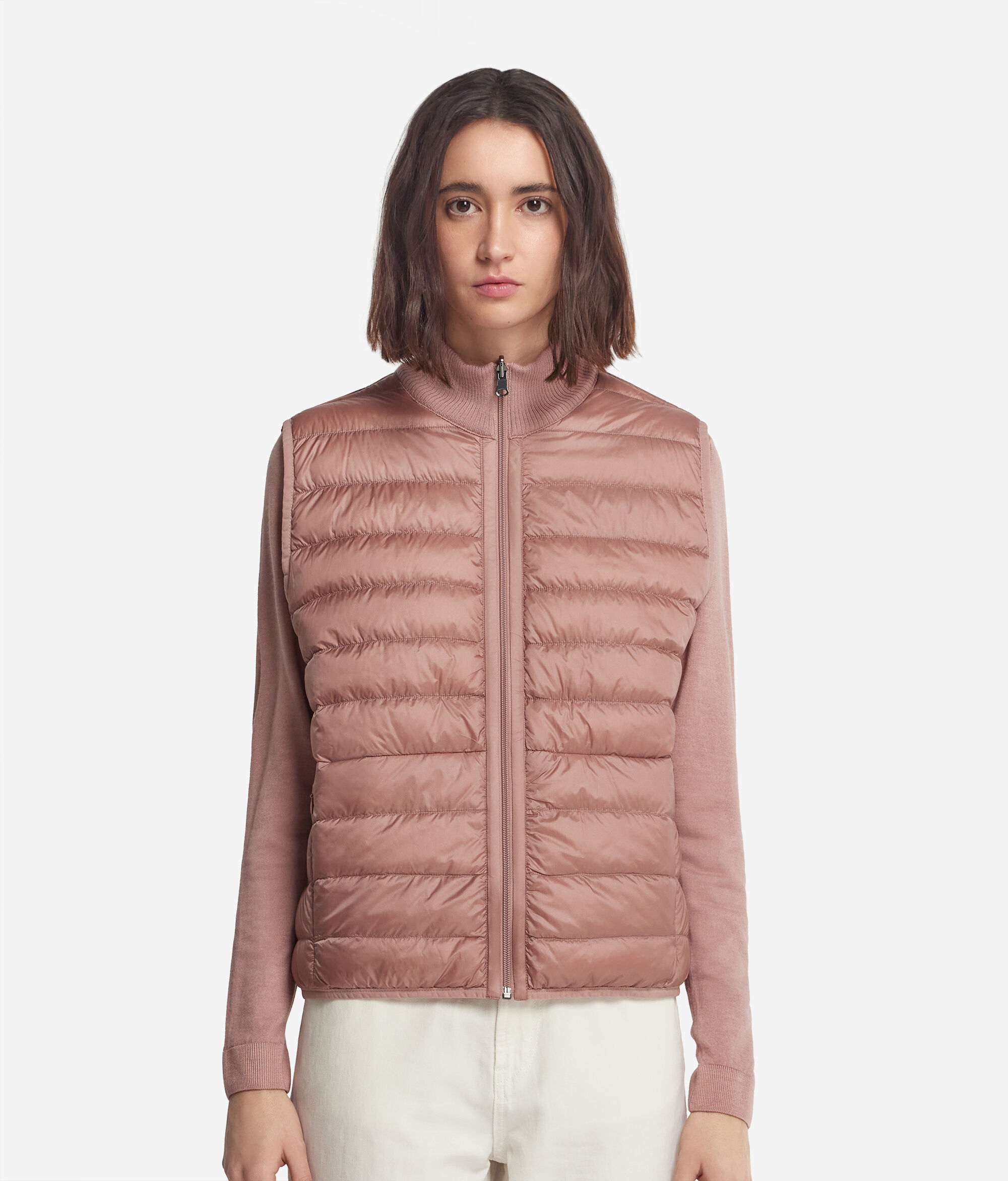 Reversible Cashmere Down Gilet