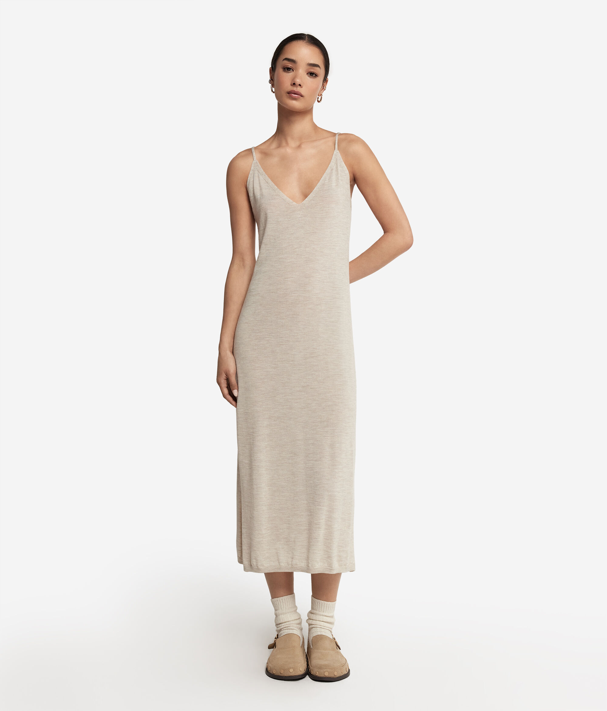 Ultrafine Cashmere Petticoat Dress