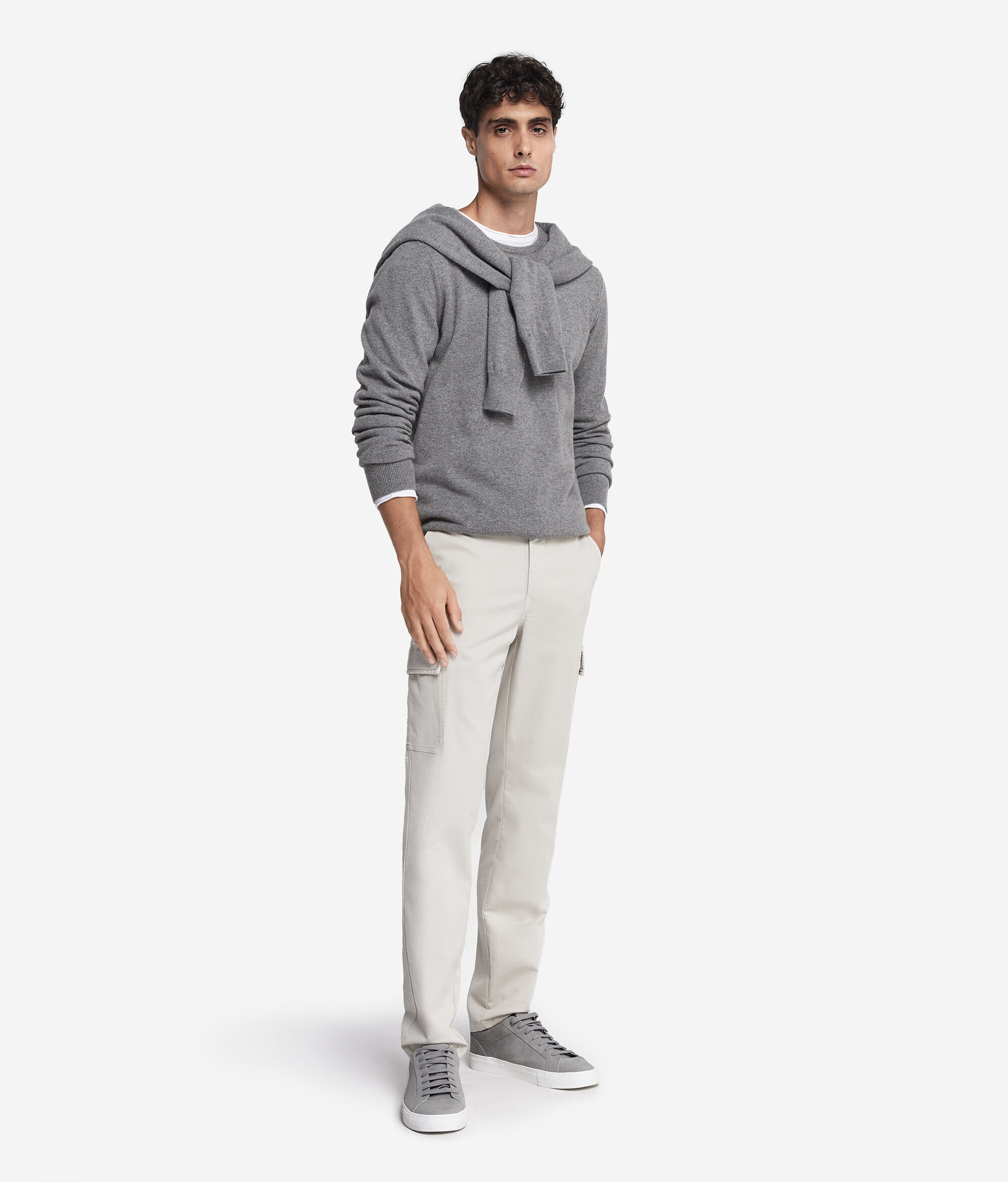 Svetřík s Kulatým Výstřihem z Kašmíru Ultrasoft