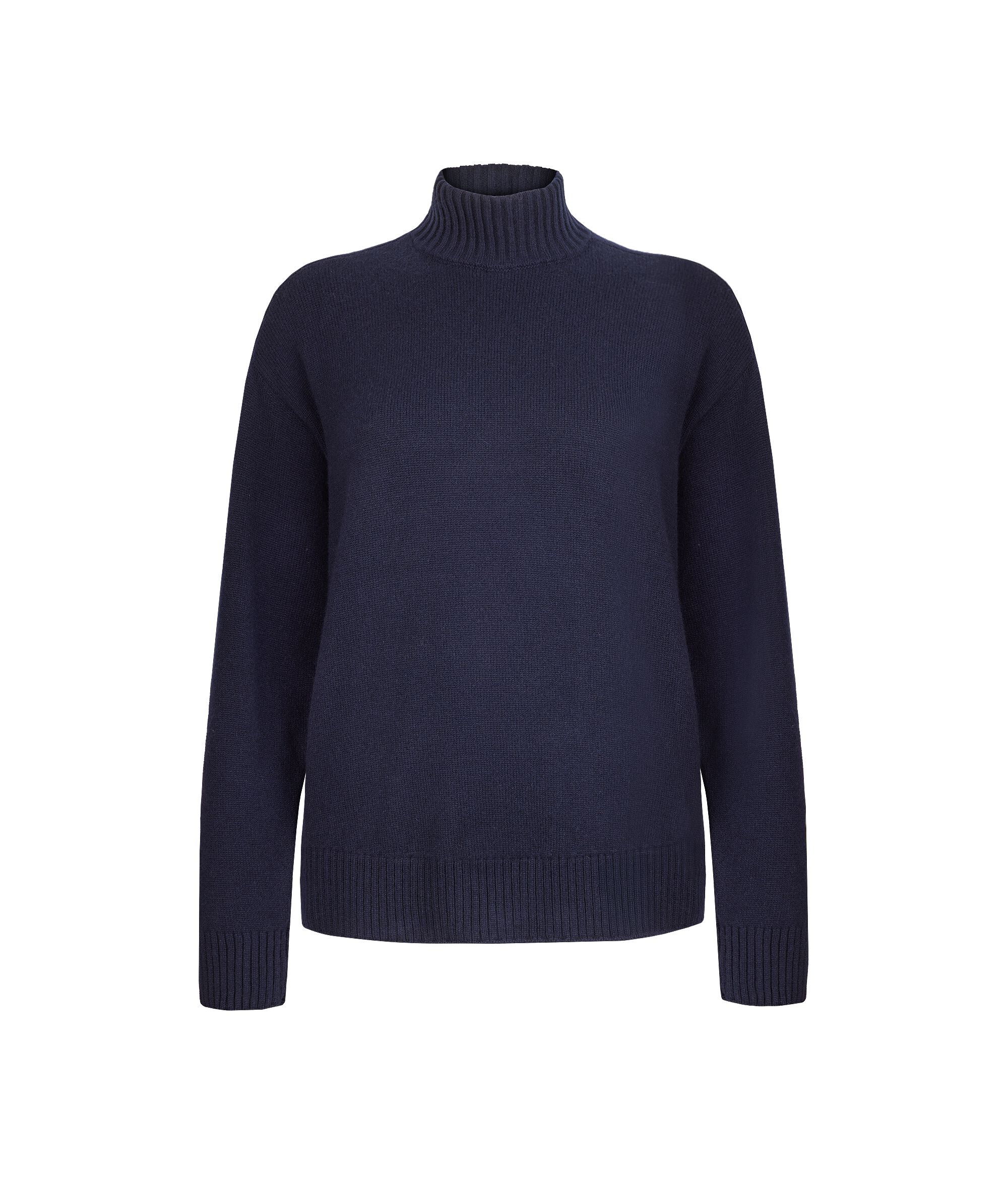 Ultrasoft Cashmere Turtleneck with Set-In Sleeves