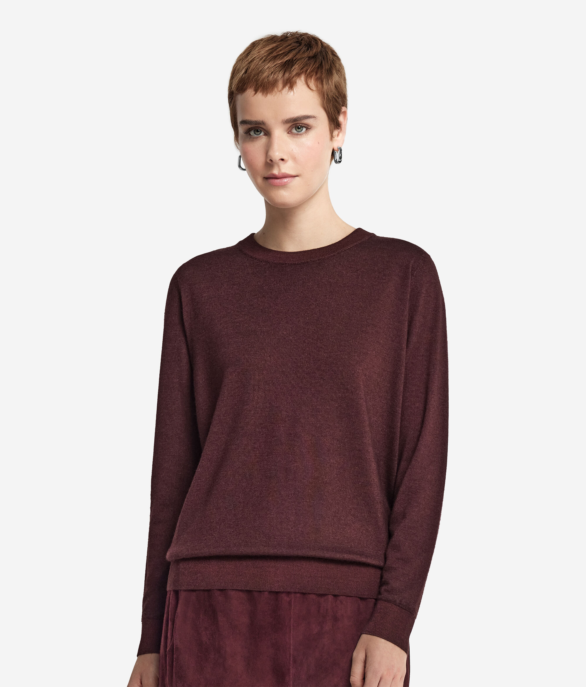 Crew Neck Ultrafine Cashmere Jumper