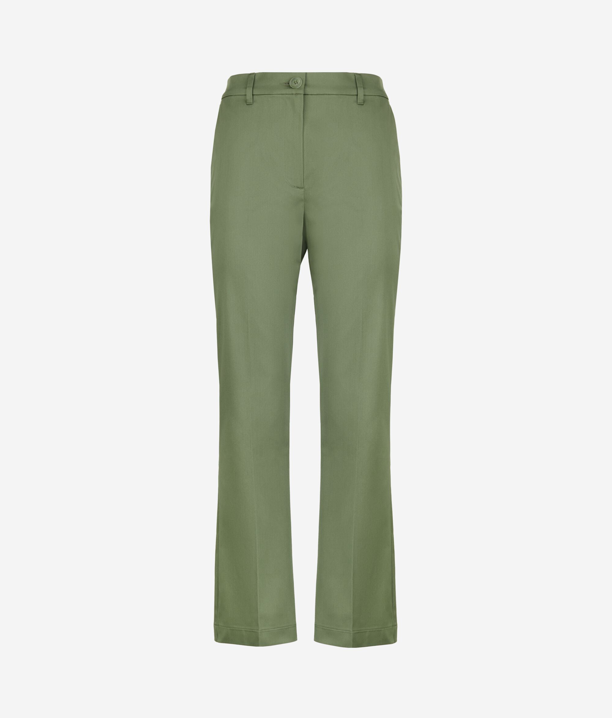 Cotton Fabric Flared Pants
