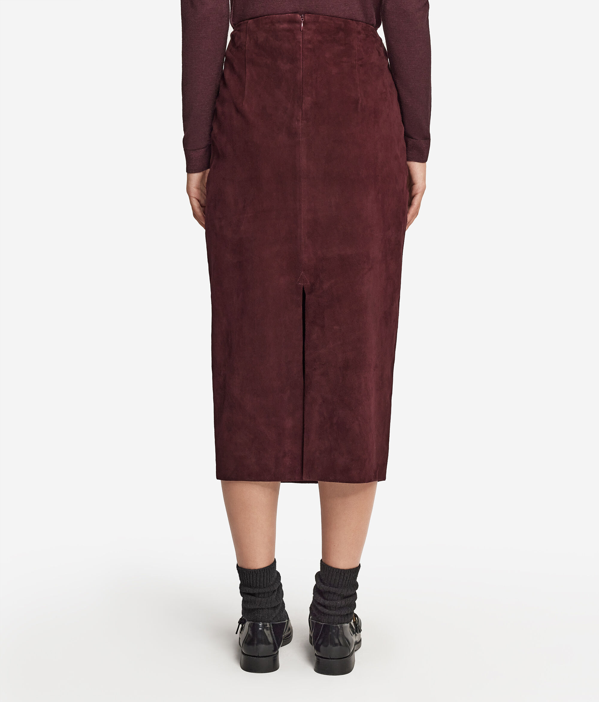 Suede Skirt