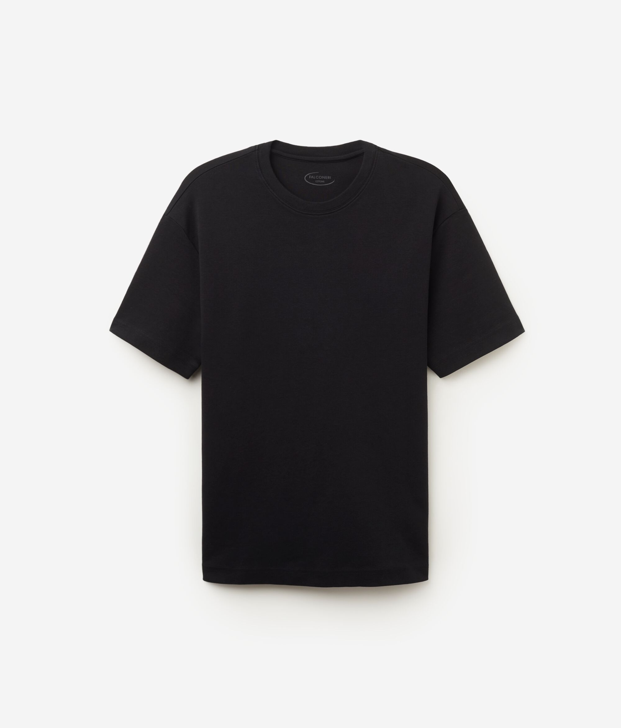 コットンジャージー クルーネック Tシャツ