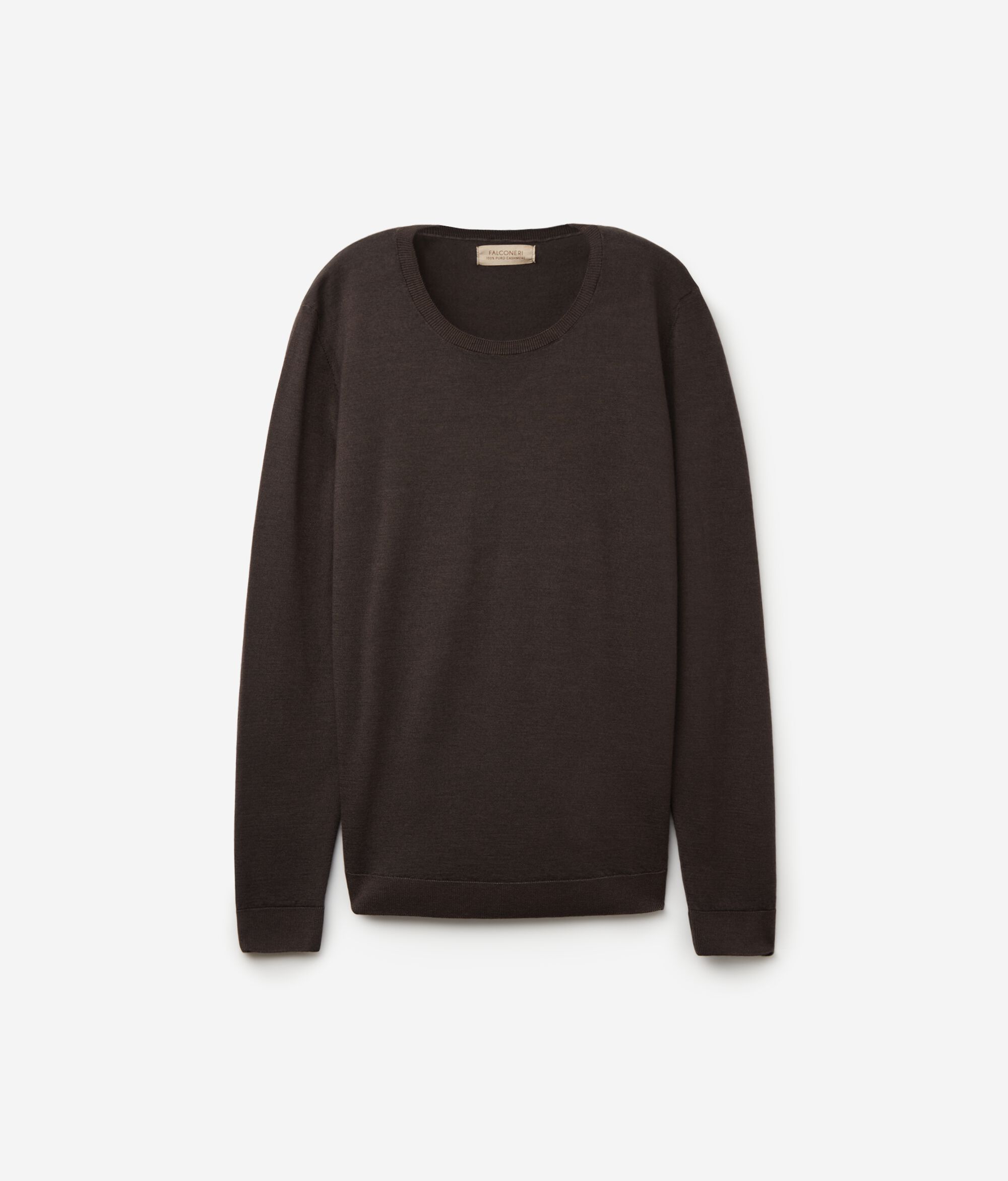 Round-Neck Ultrafine Cashmere Jumper