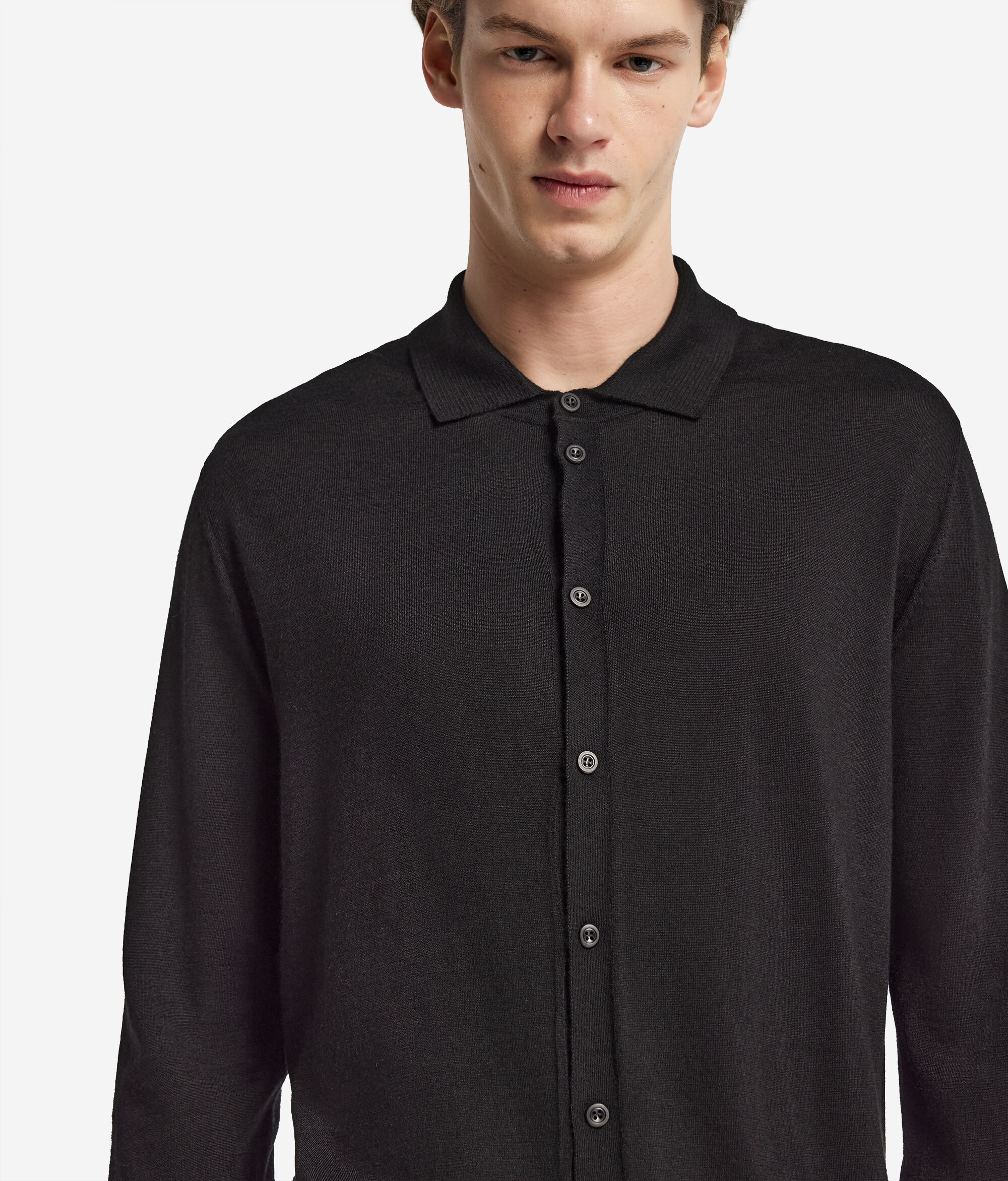 Πλεκτό Πουκάμισο από Ultrafine Cashmere