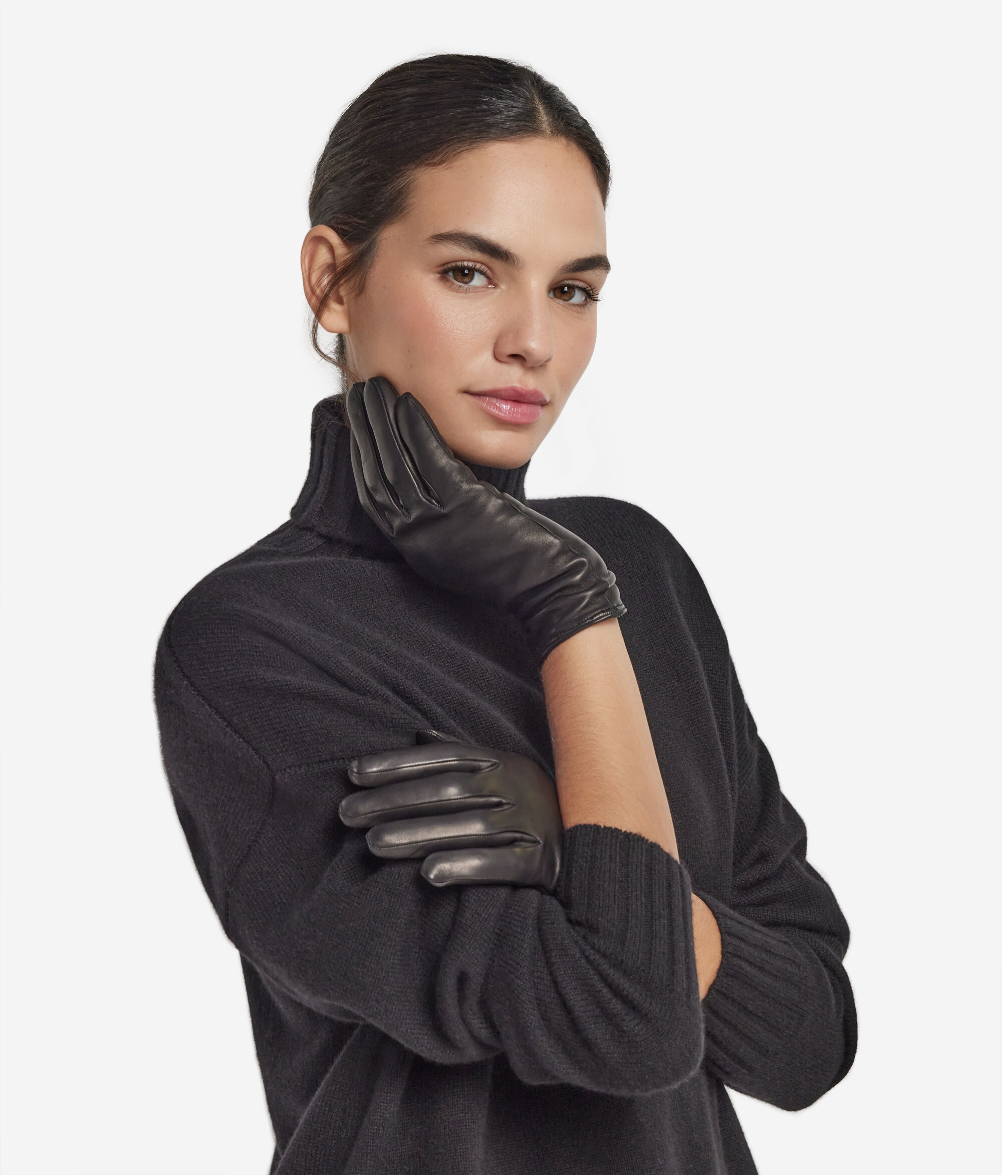 Gants en cuir