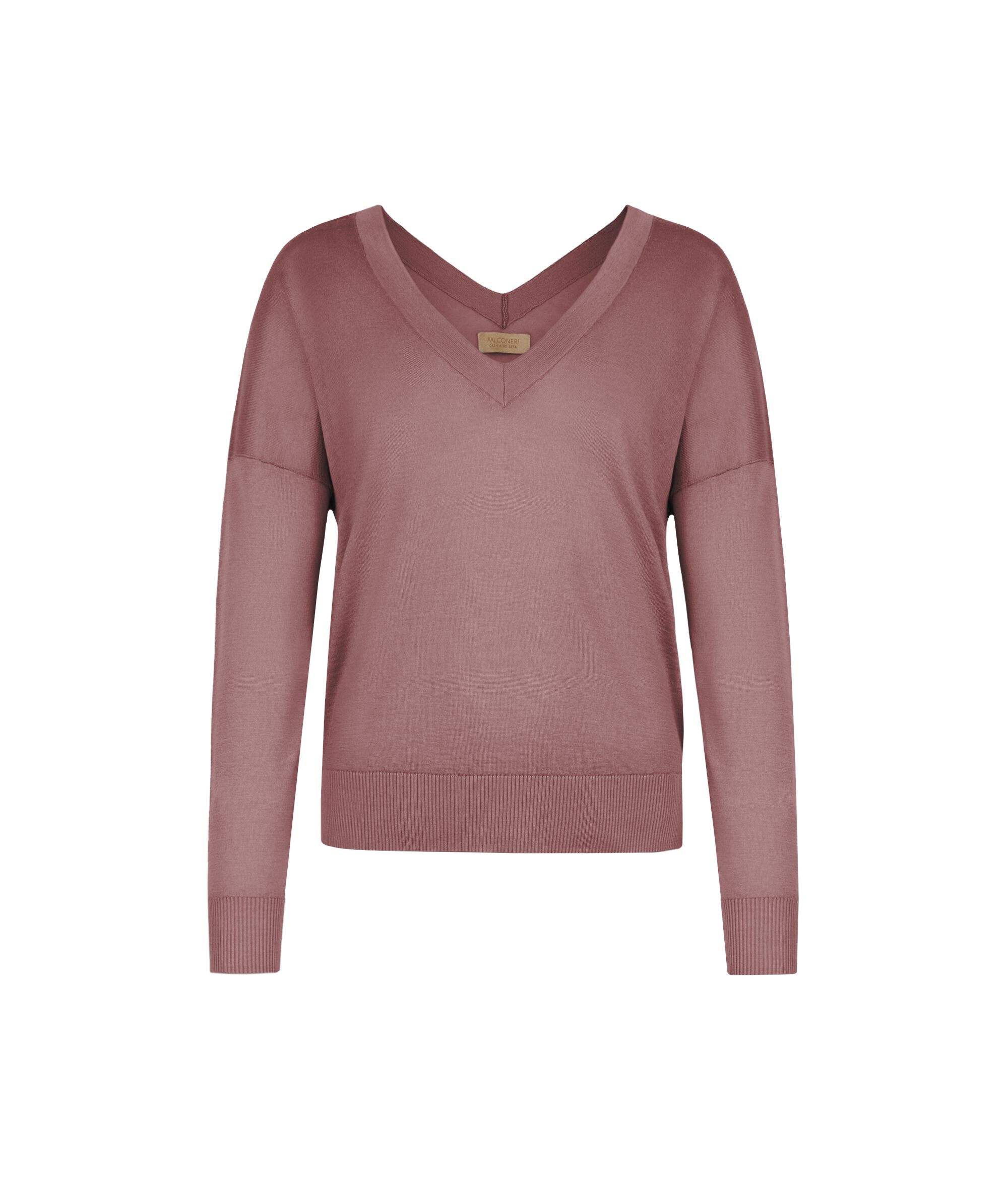 Jersey doble escote en V Silkfine Cashmere