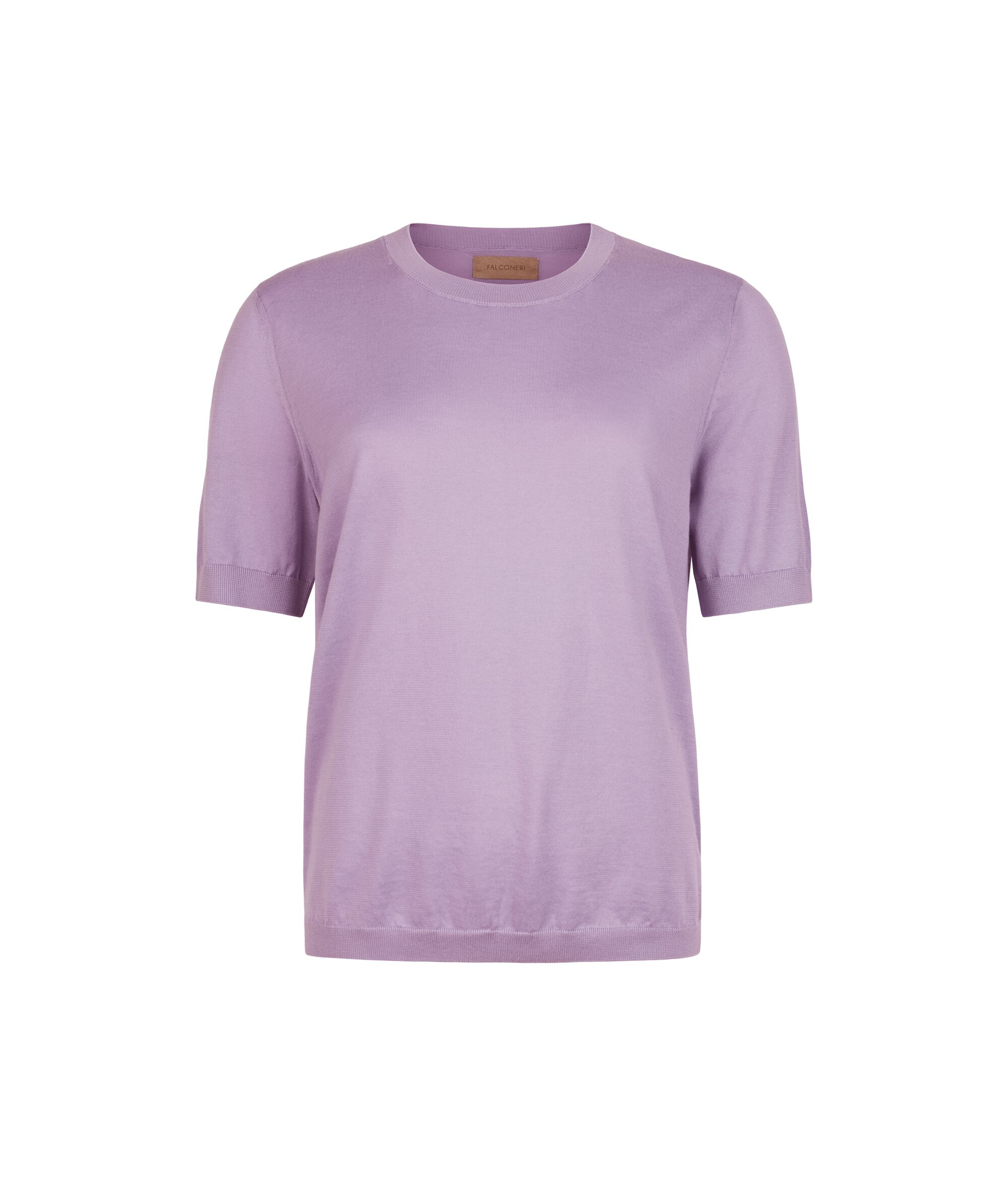 Crew-Neck Cotton T-Shirt Fresh