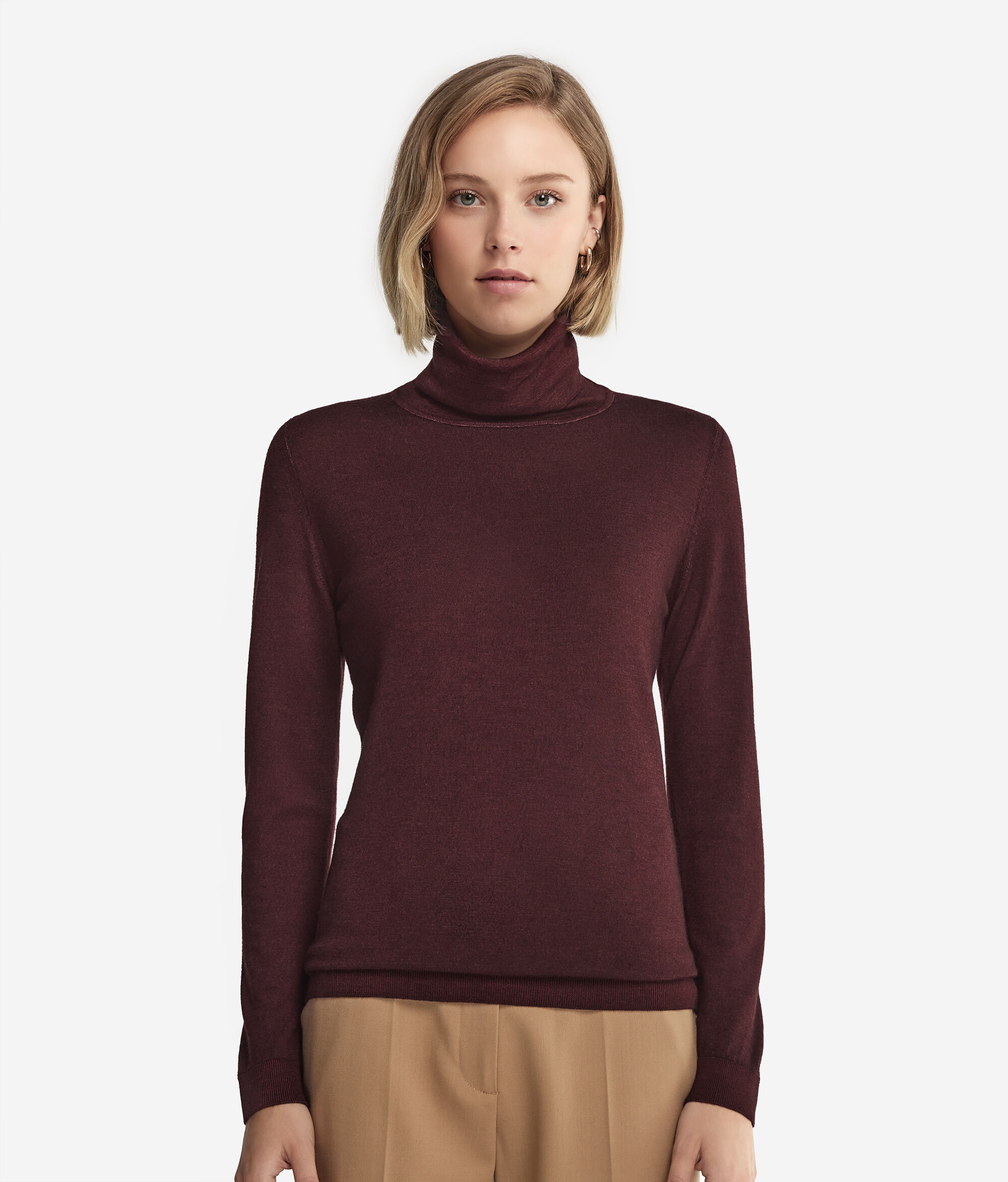 Ultrafine Cashmere Turtleneck Jumper