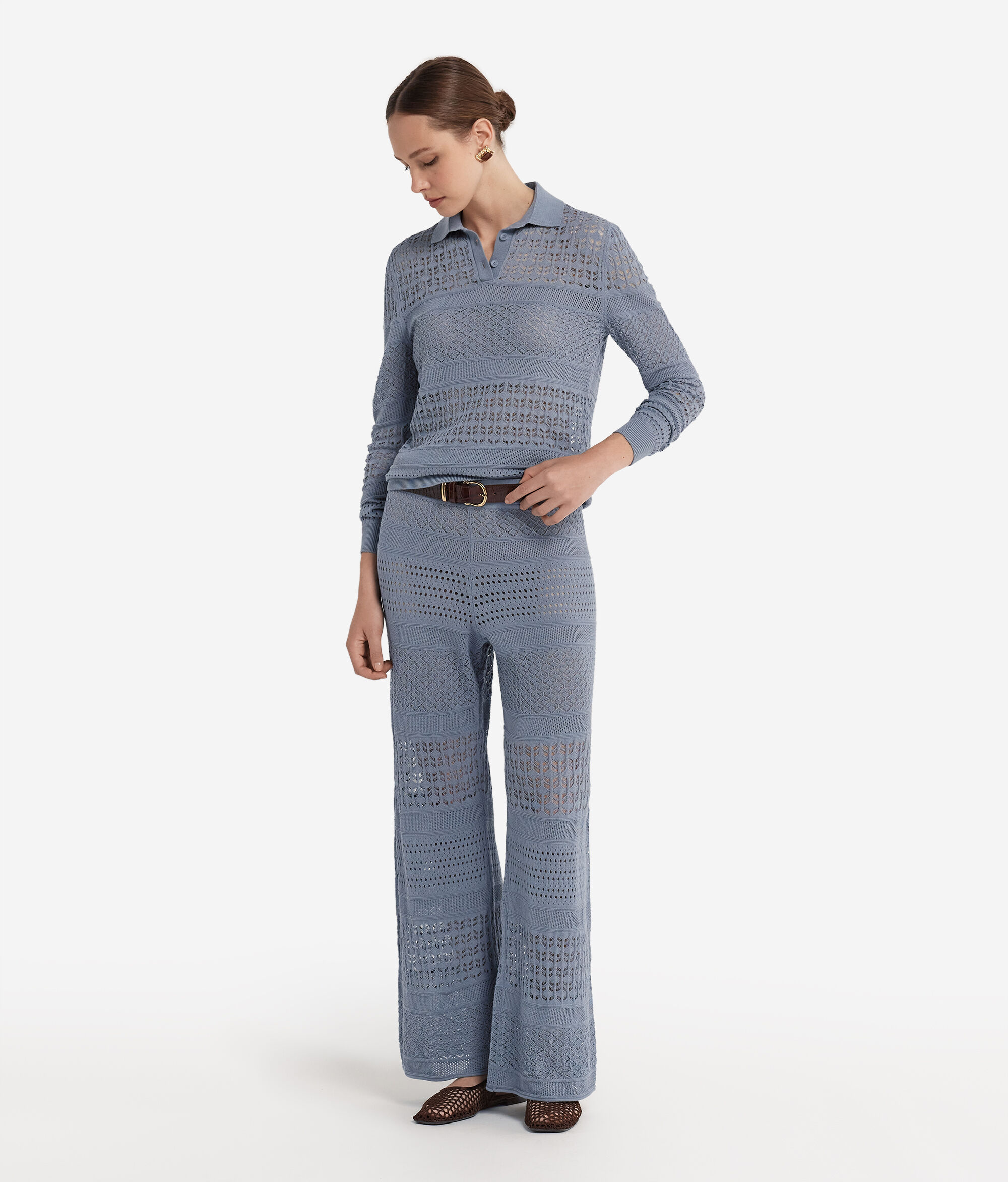 Polo Crochet Cotone