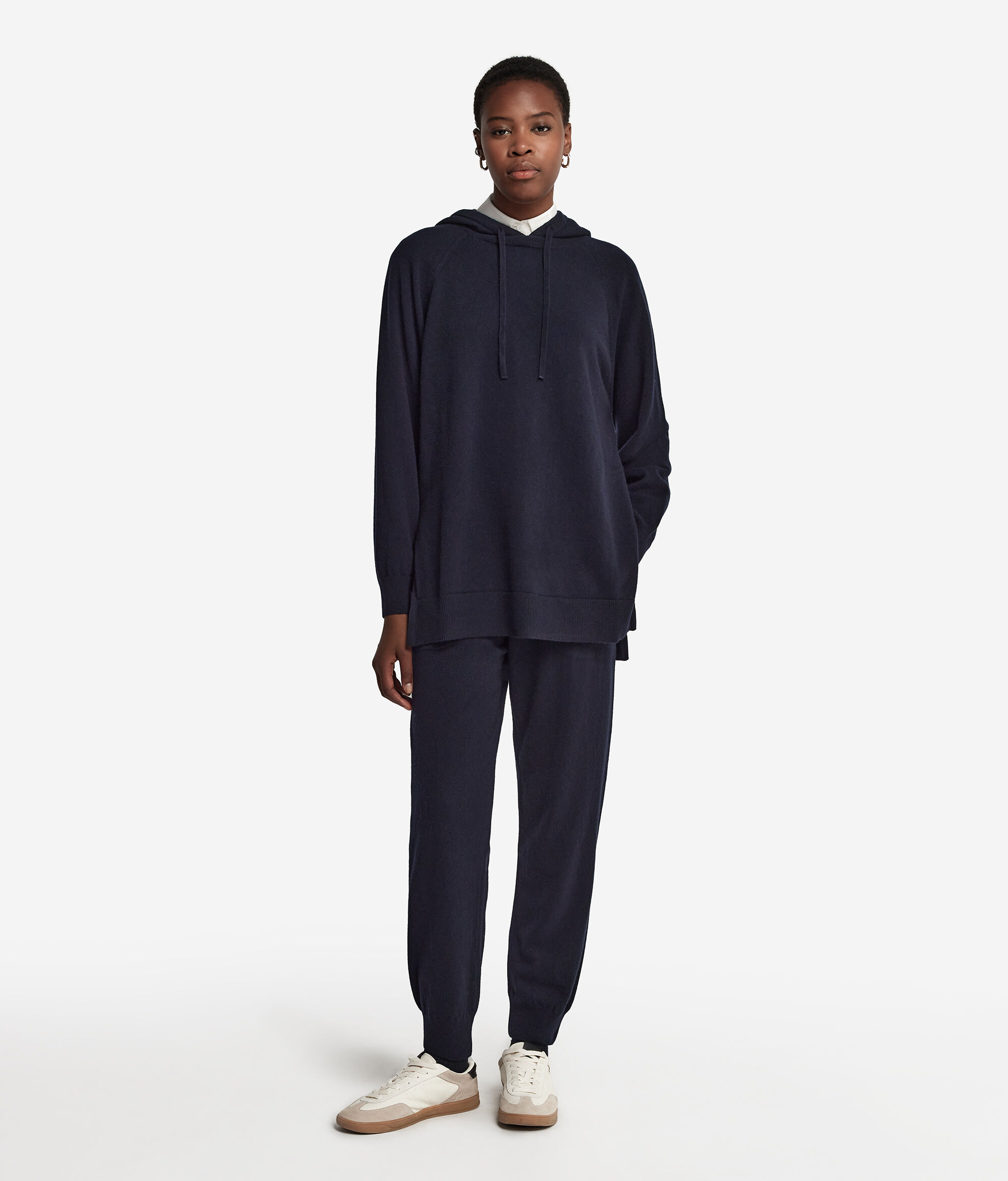 Sweatshirt com Capuz em Ultrasoft Cashmere