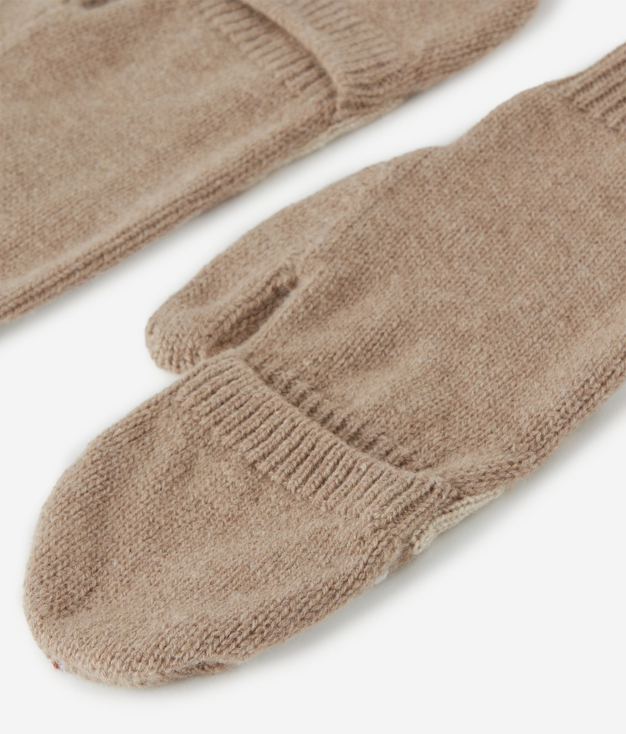 Muffole a rombi in cashmere Ultrasoft