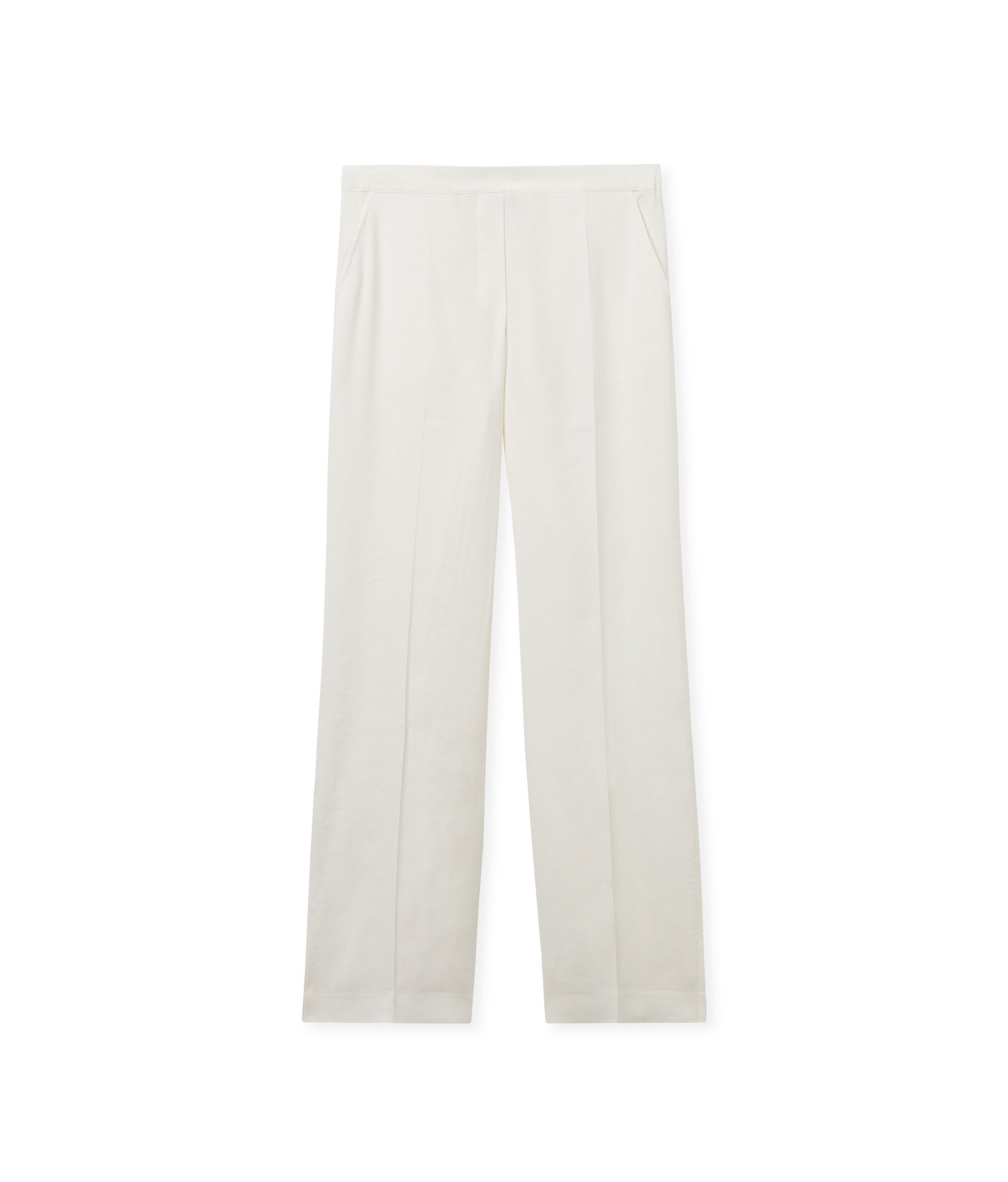 Linen Viscose Wide-Leg Trousers_8078
