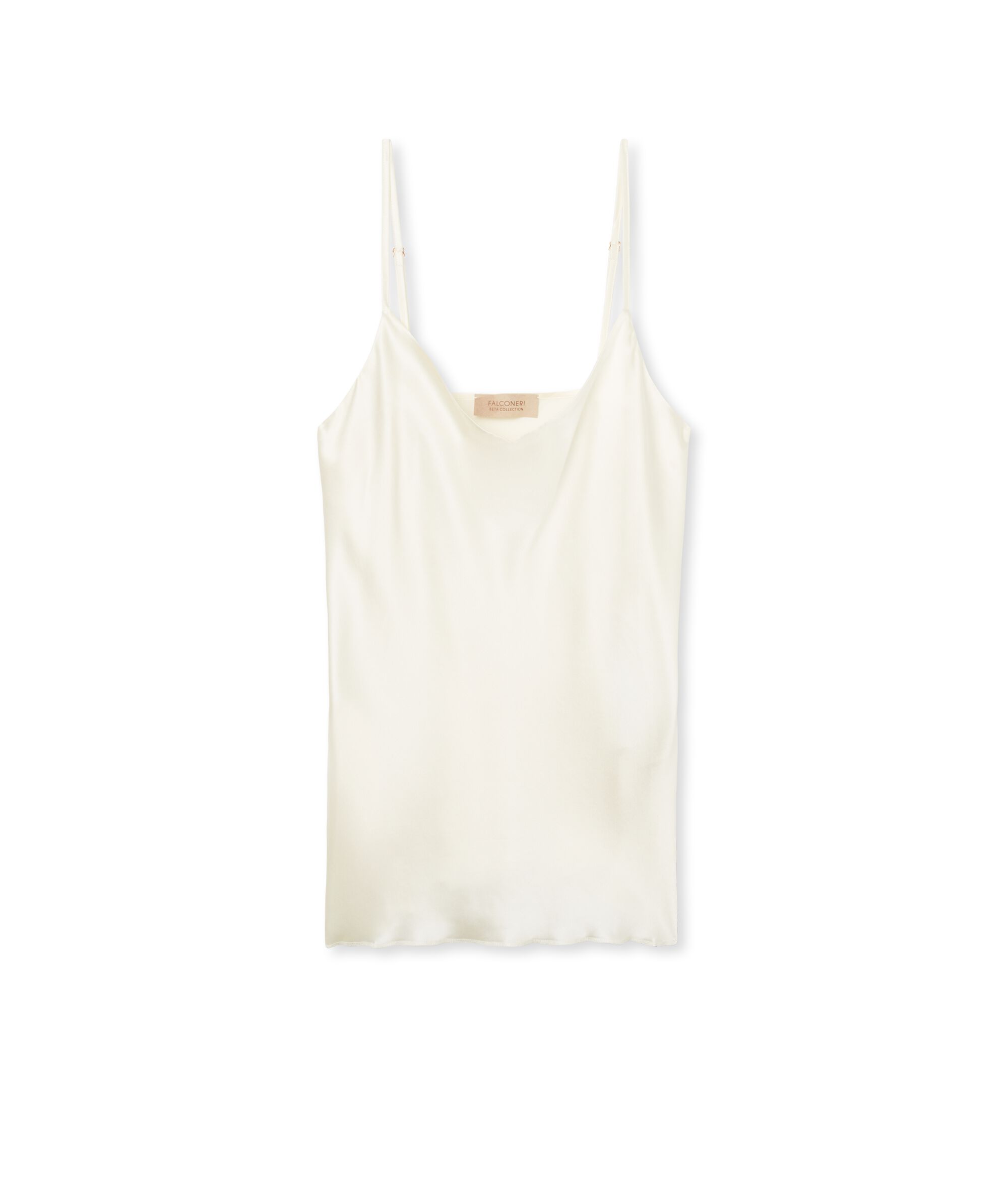 Silk Satin Camisole with Spaghetti Straps