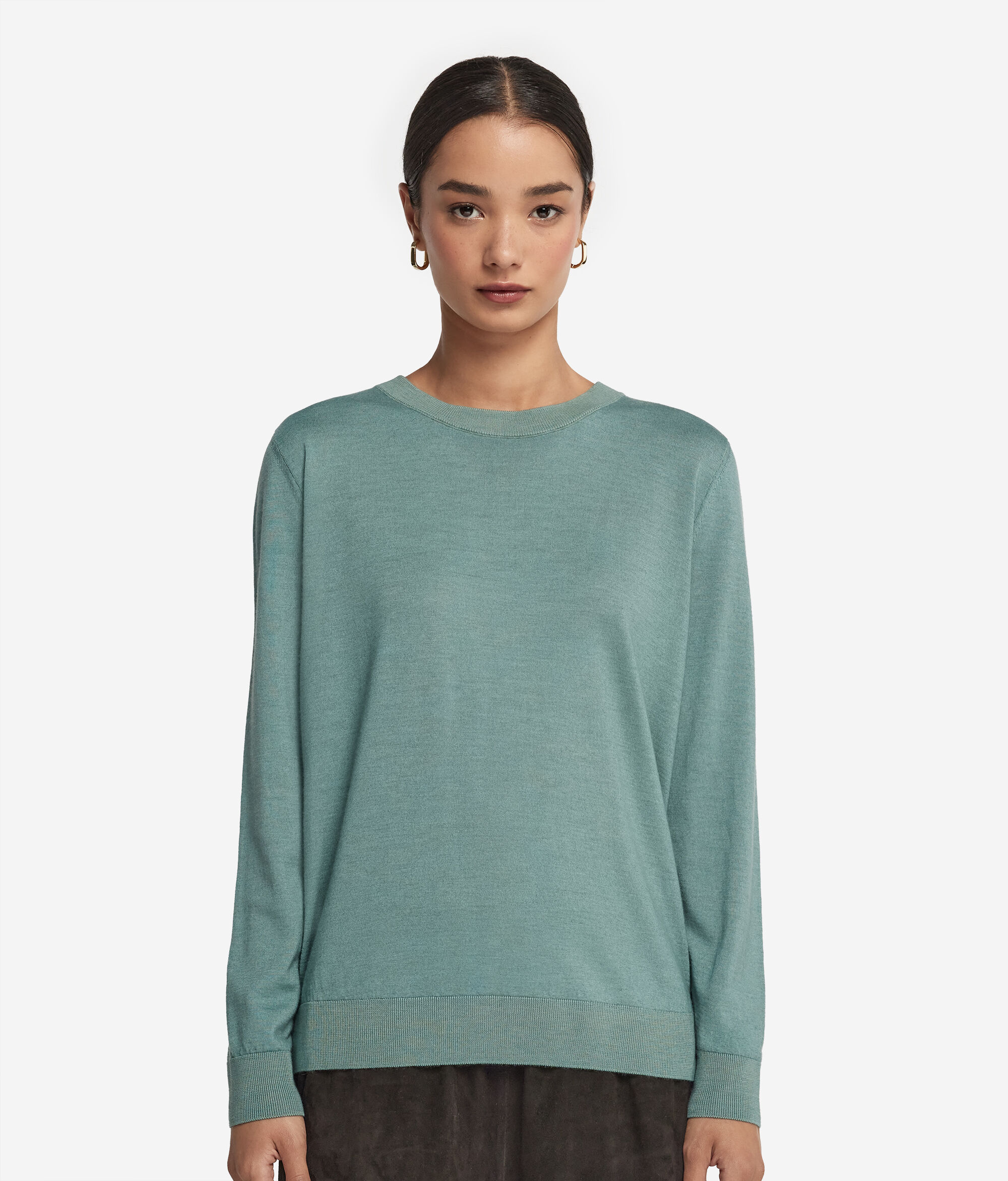 Crew Neck Ultrafine Cashmere Jumper