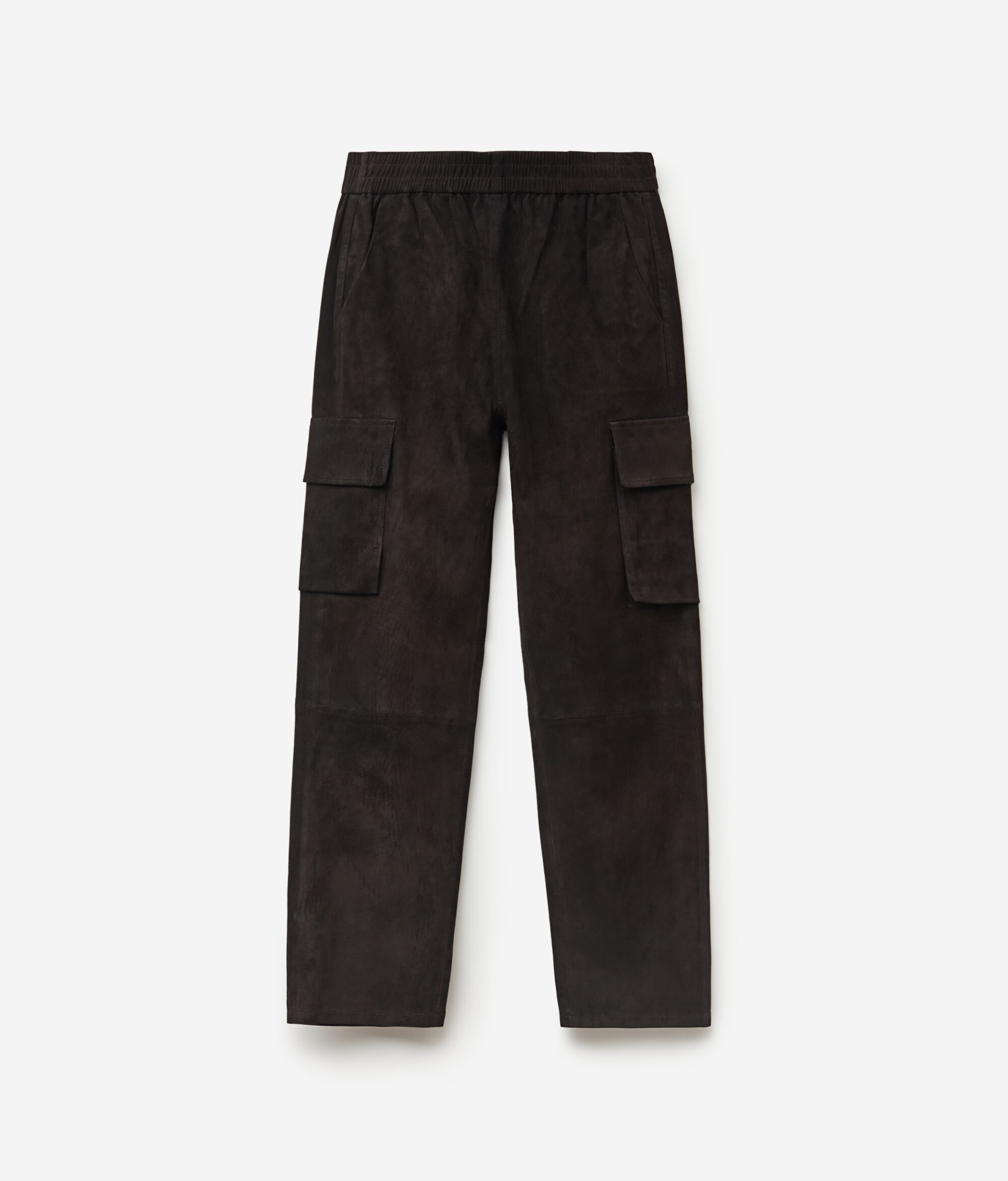 Suede Cargo Pants