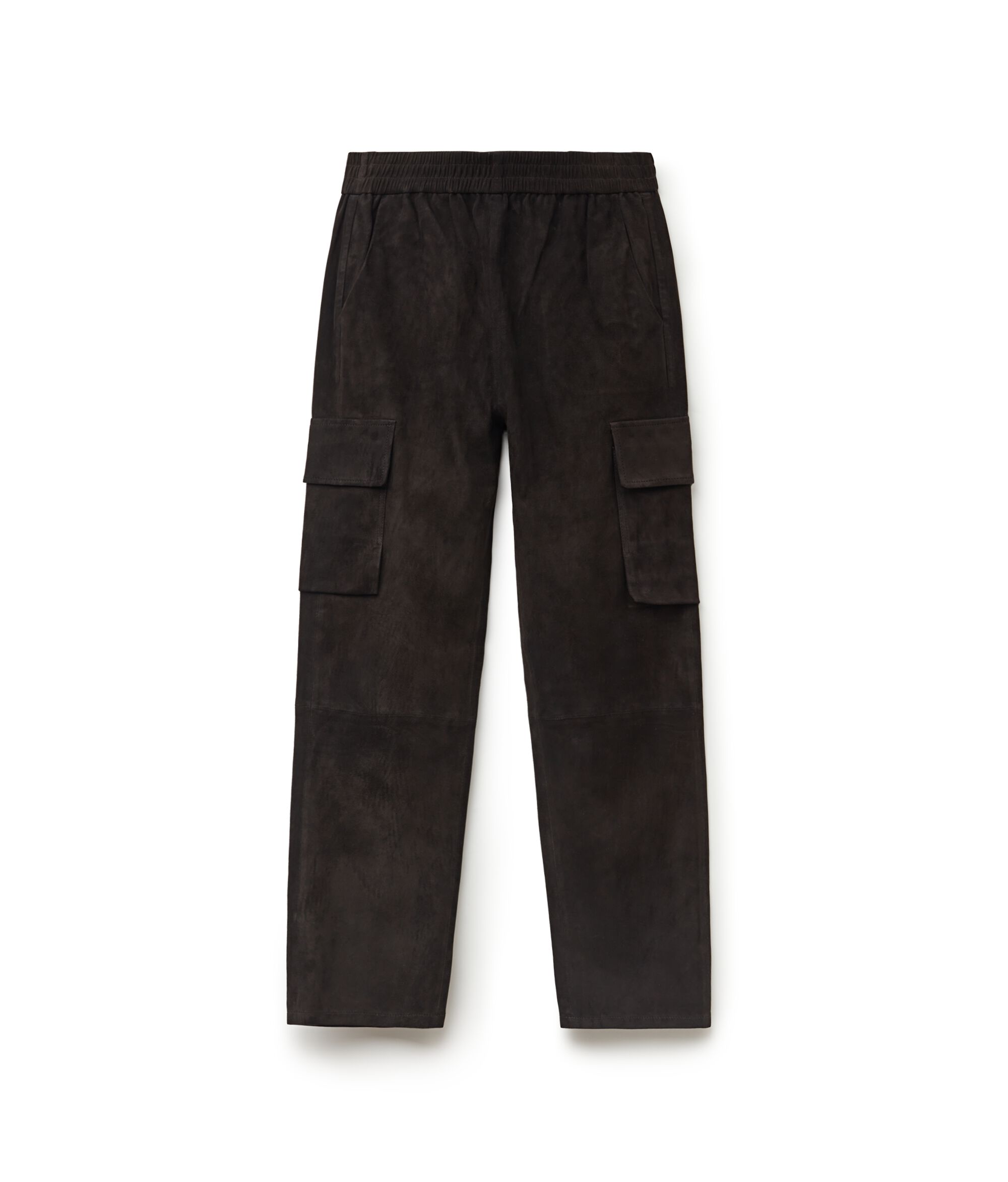 Suede Cargo Pants