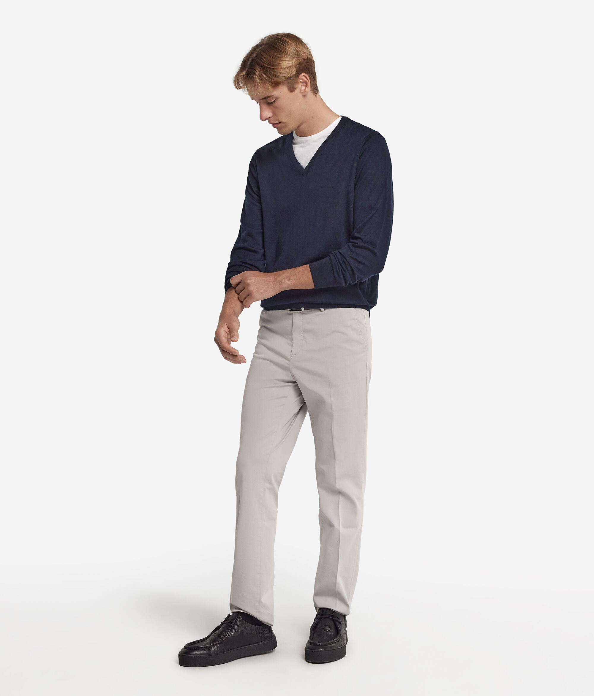 Μπλούζα με Λαιμόκοψη V από Ultrafine Cashmere