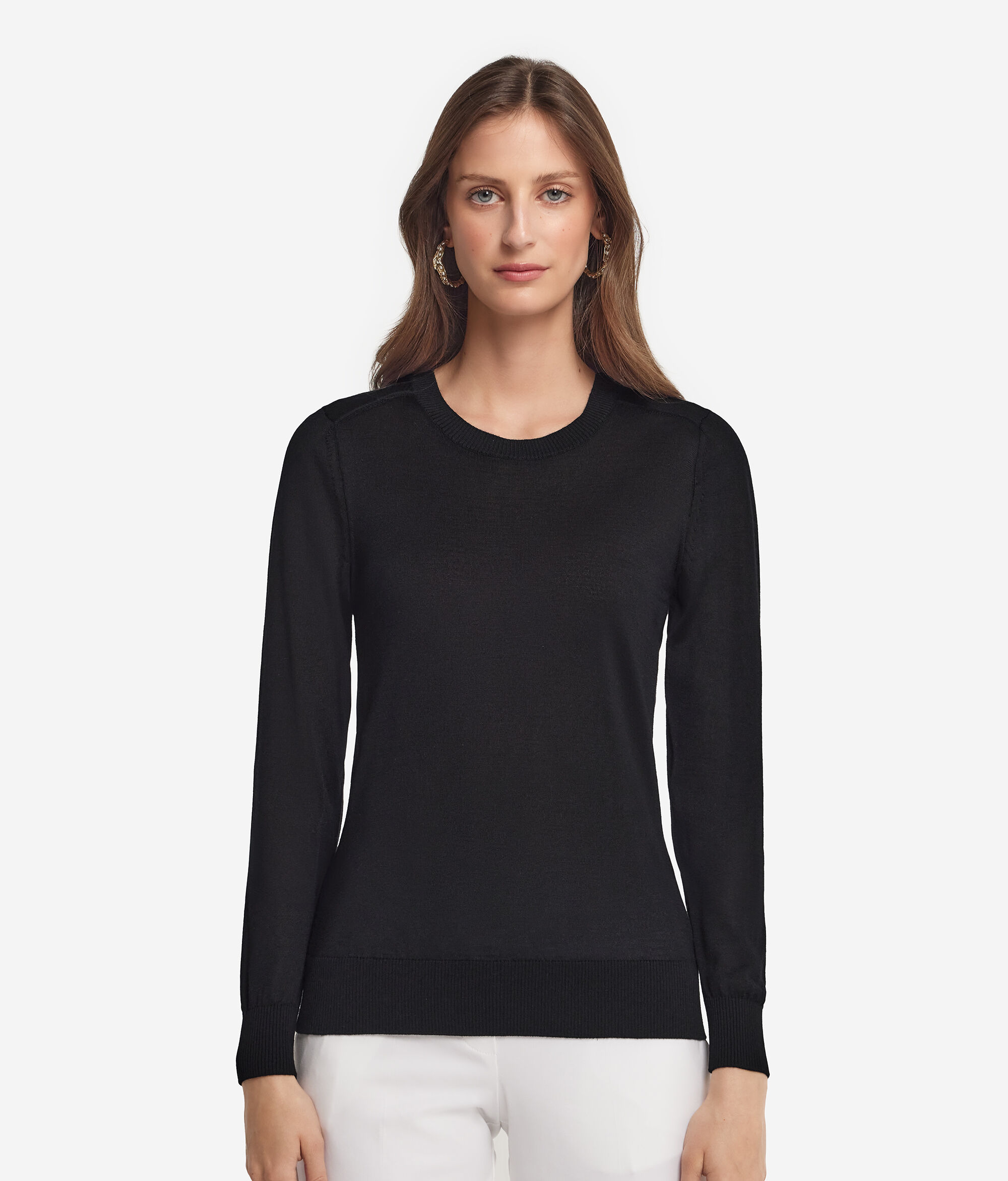 Cashmere and Silk Crewneck