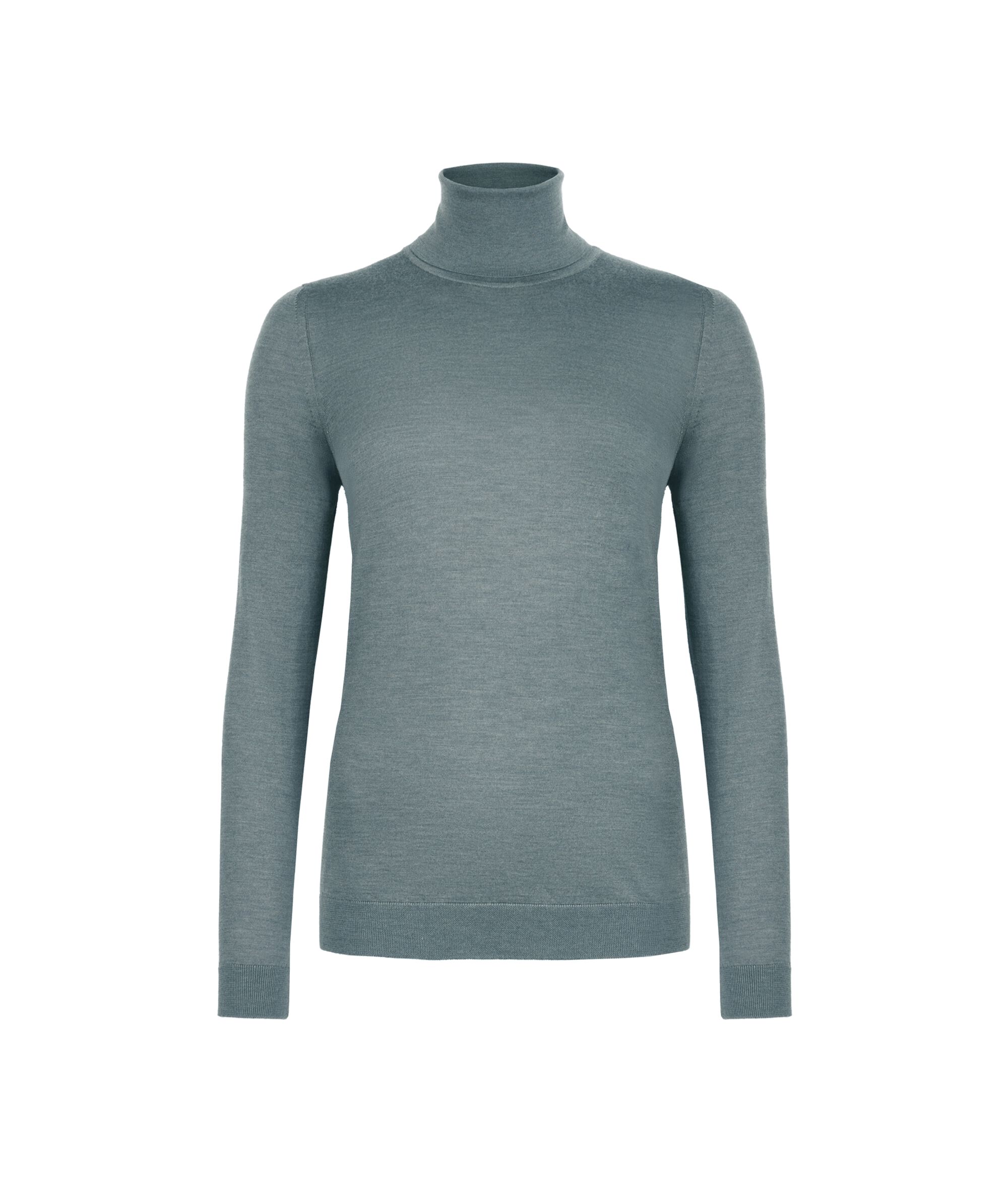 Camisola de Gola Alta em Ultrafine Cashmere