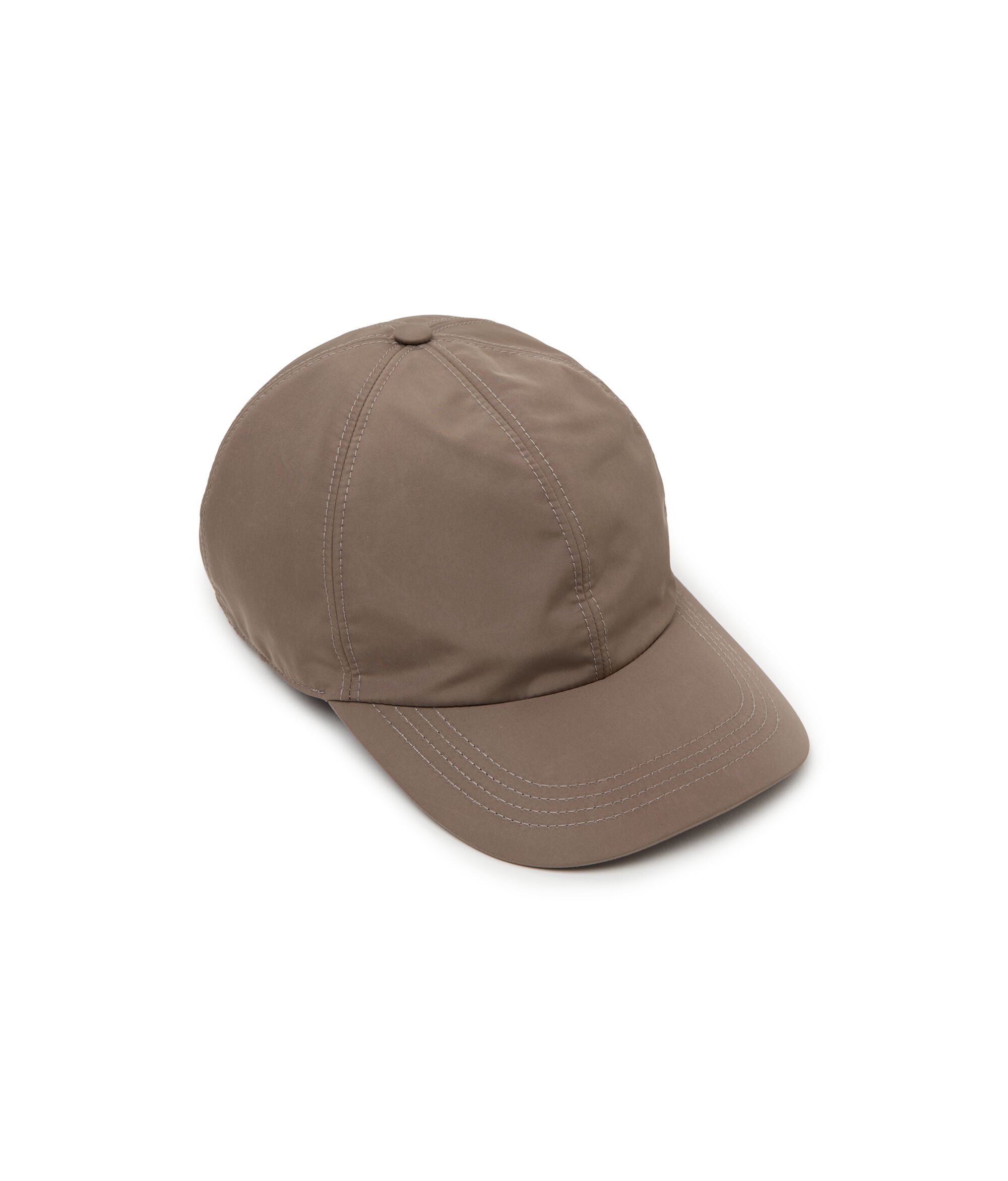 Technische Baseball-Cap mit Innenfutter aus Kaschmir Ultrafine