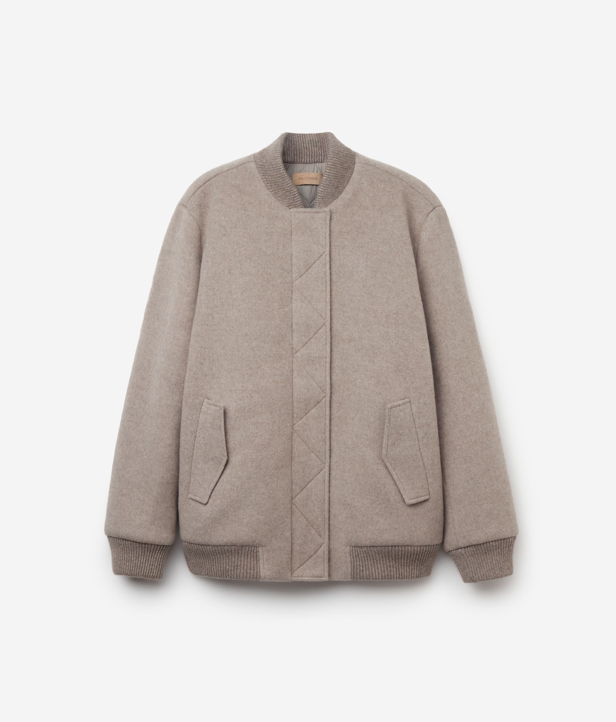 Cashmere Bomber Jacket