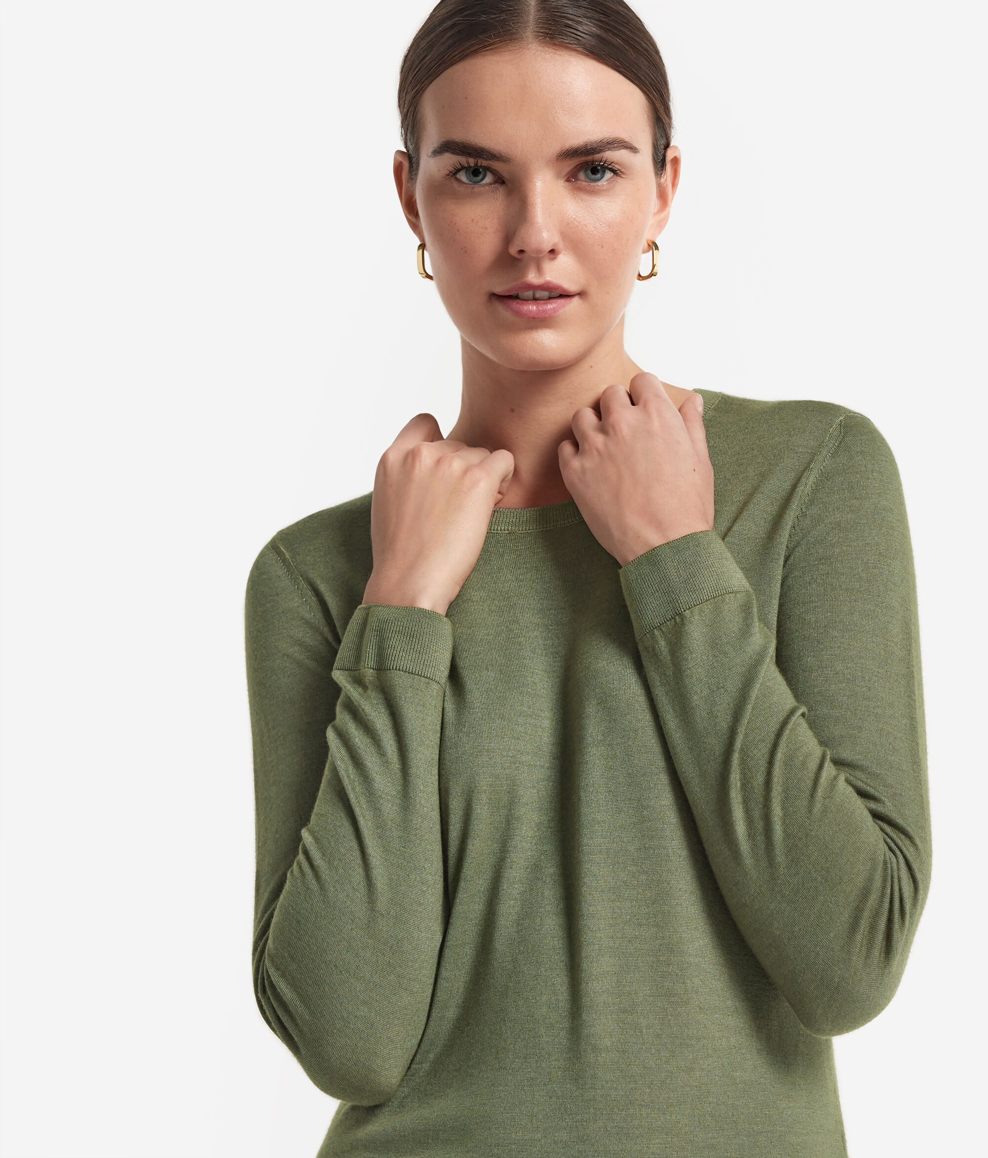 Jersei de coll rodó de Cashmere Ultrafine