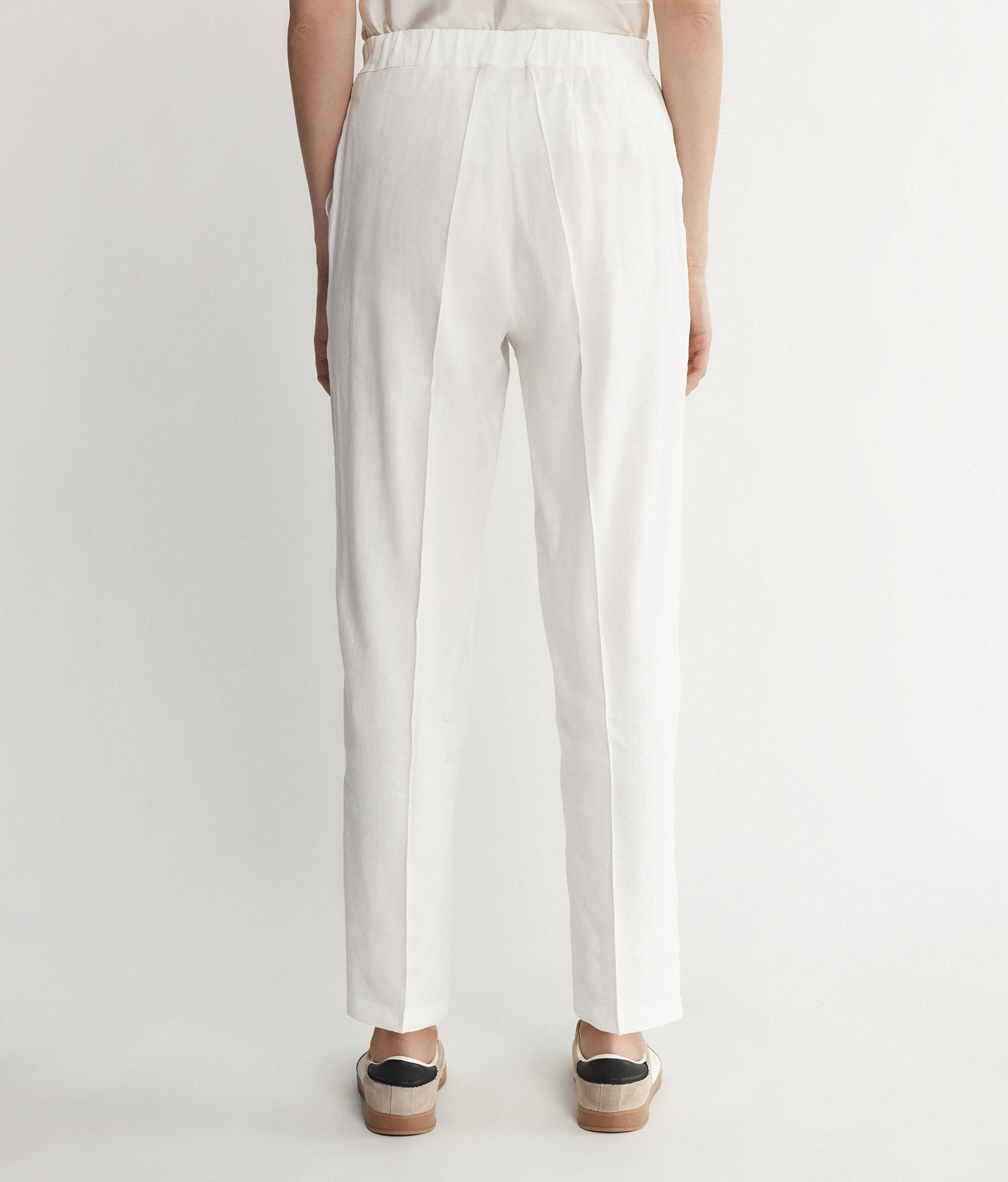 Linen Viscose Trousers