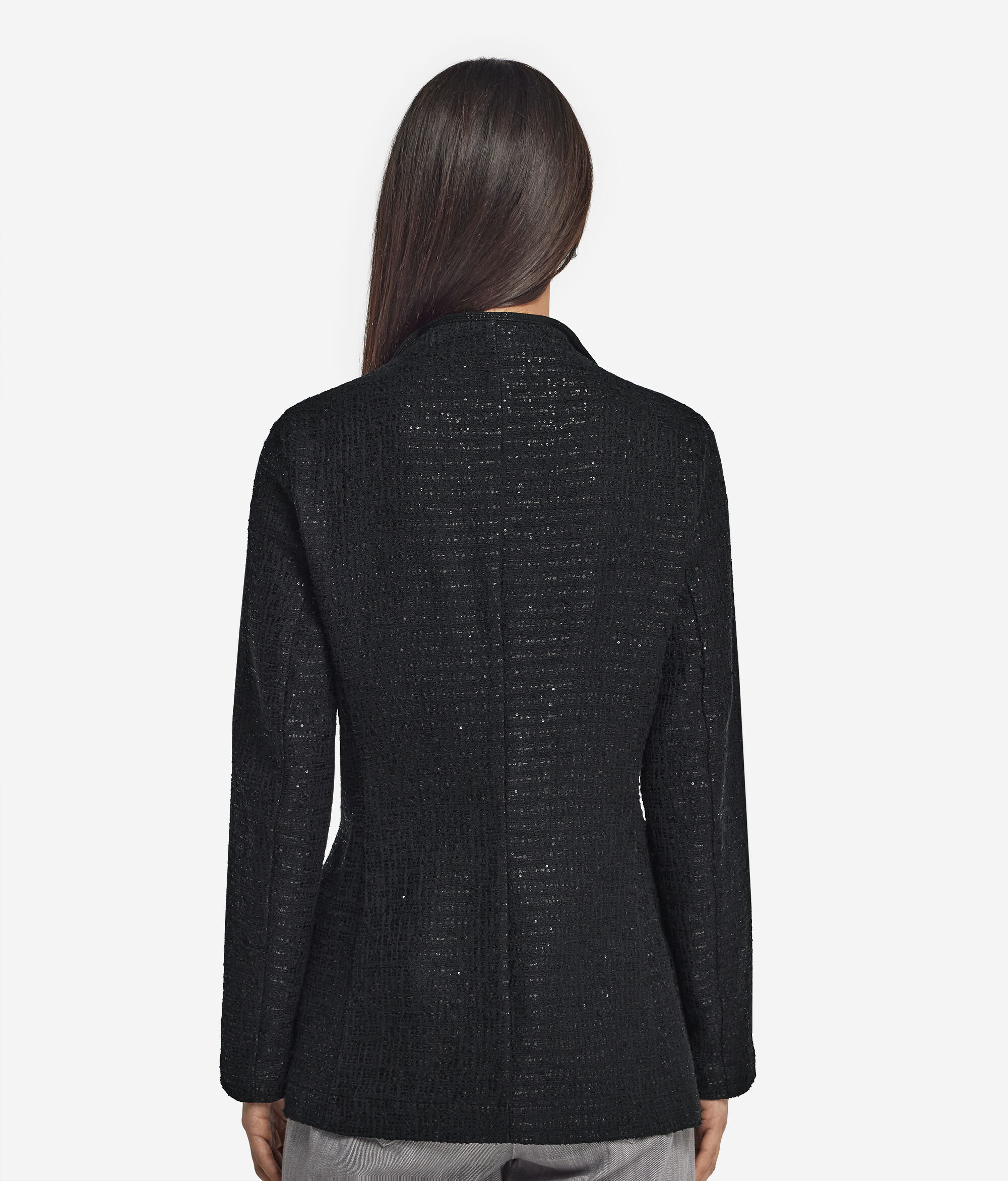 Sequined Bouclé Jacket