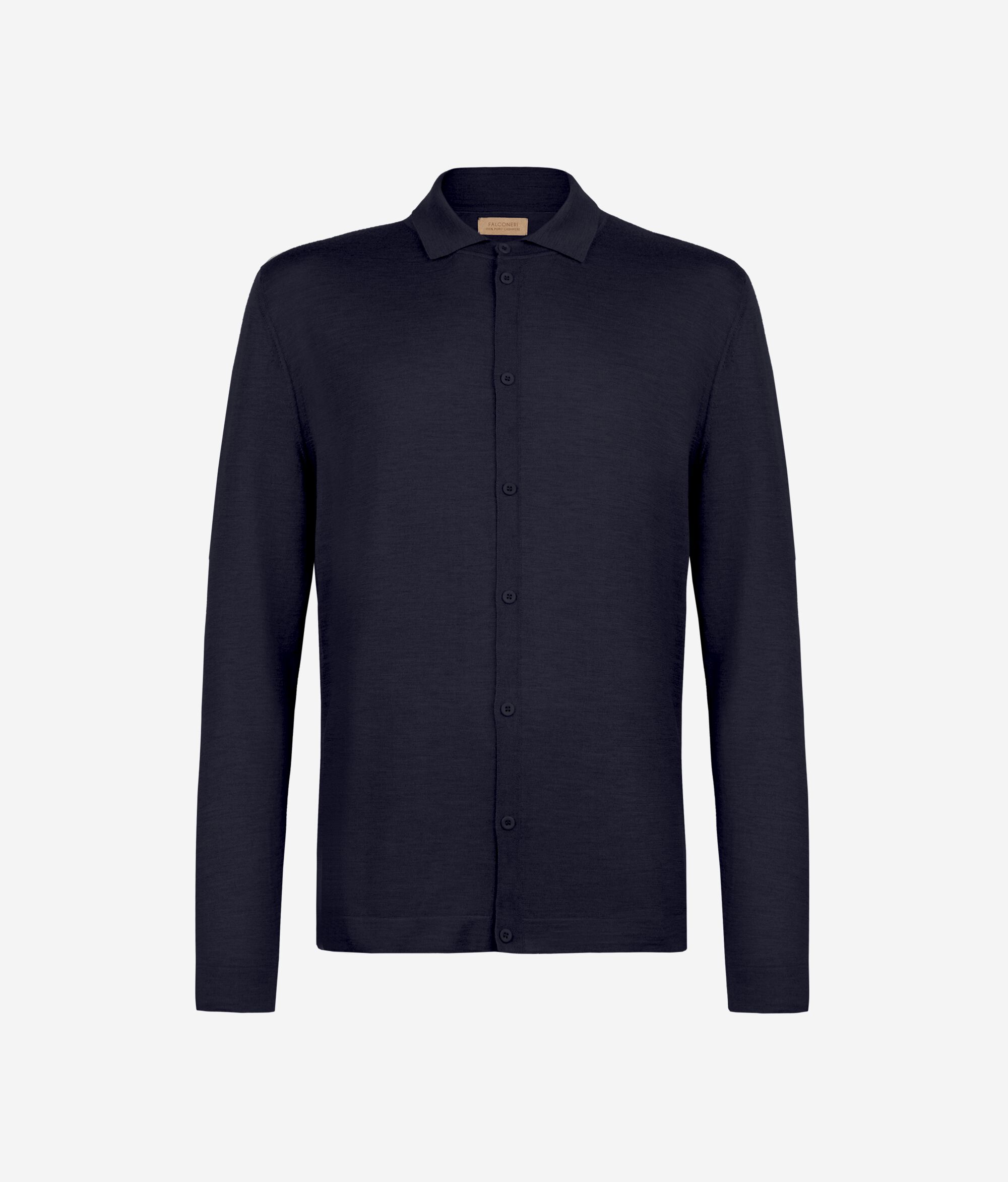 Örme Ultrafine Cashmere Gömlek