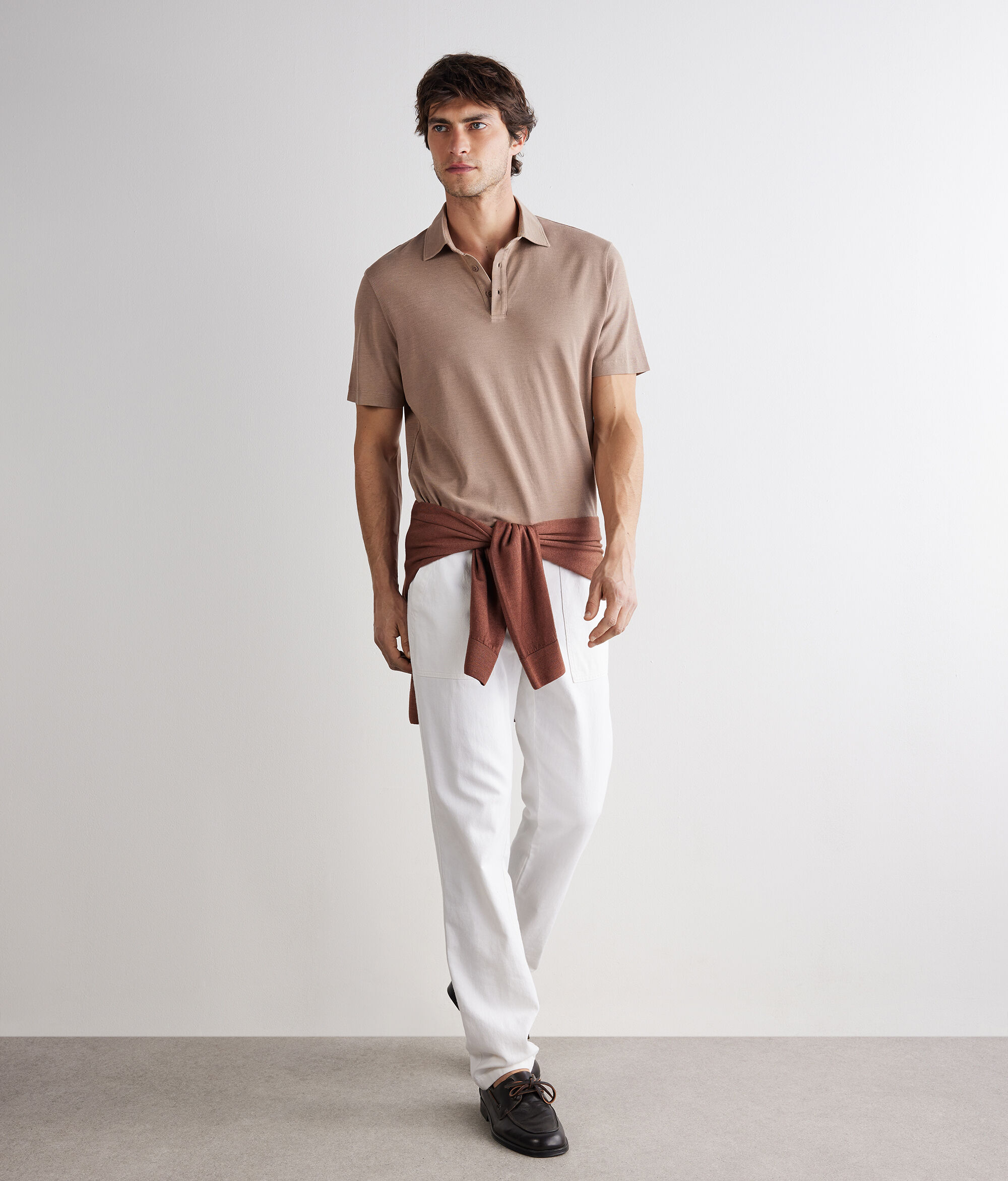 POLO Mm PIQUE COTTON SILK