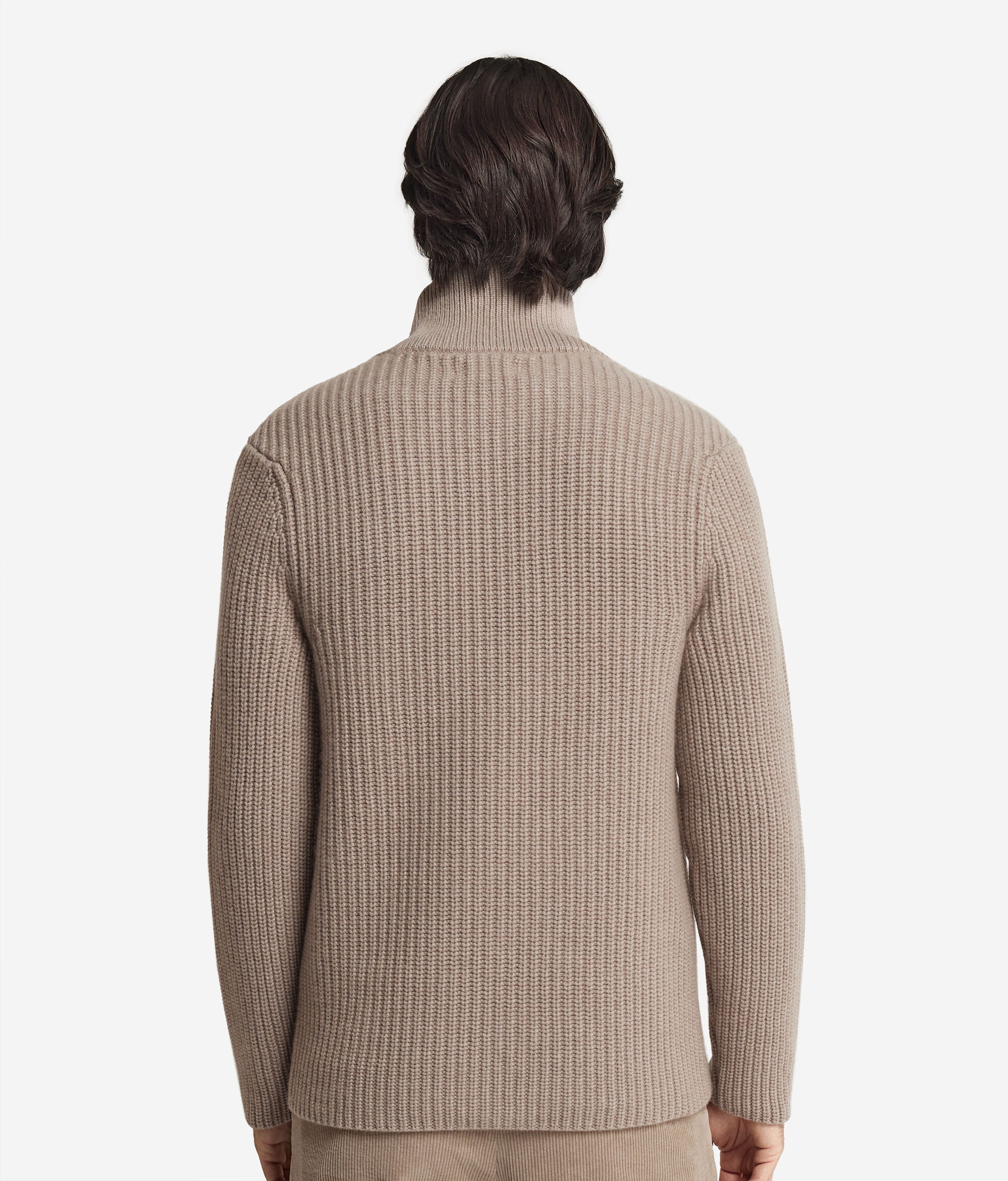 Σακάκι με Πλέξη Λάστιχο από Ultrasoft Cashmere