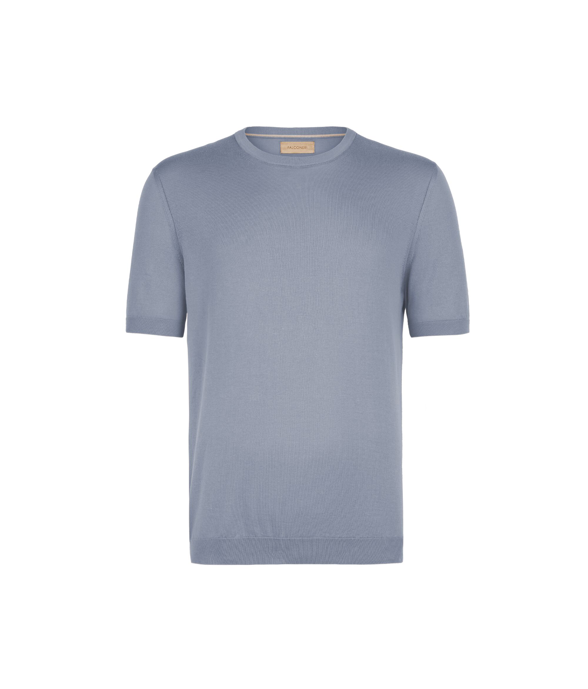 T-Shirt z okrągłym dekoltem i krótkim rękawem z bawełny Fresh