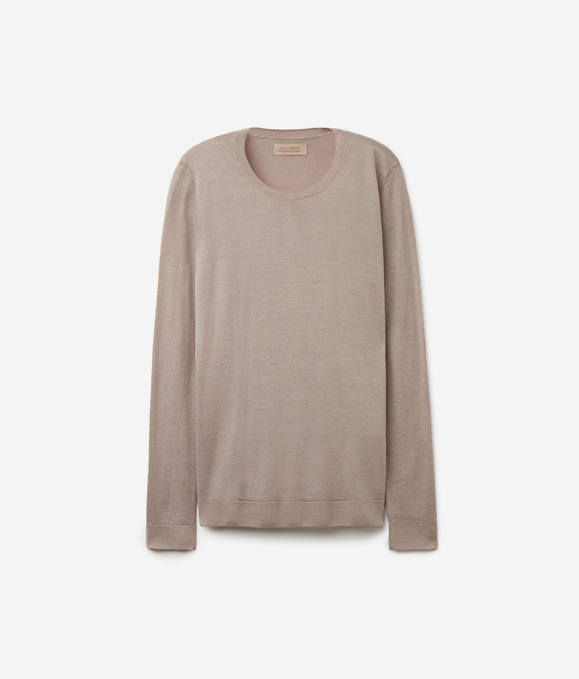 Round-Neck Ultrafine Cashmere Jumper