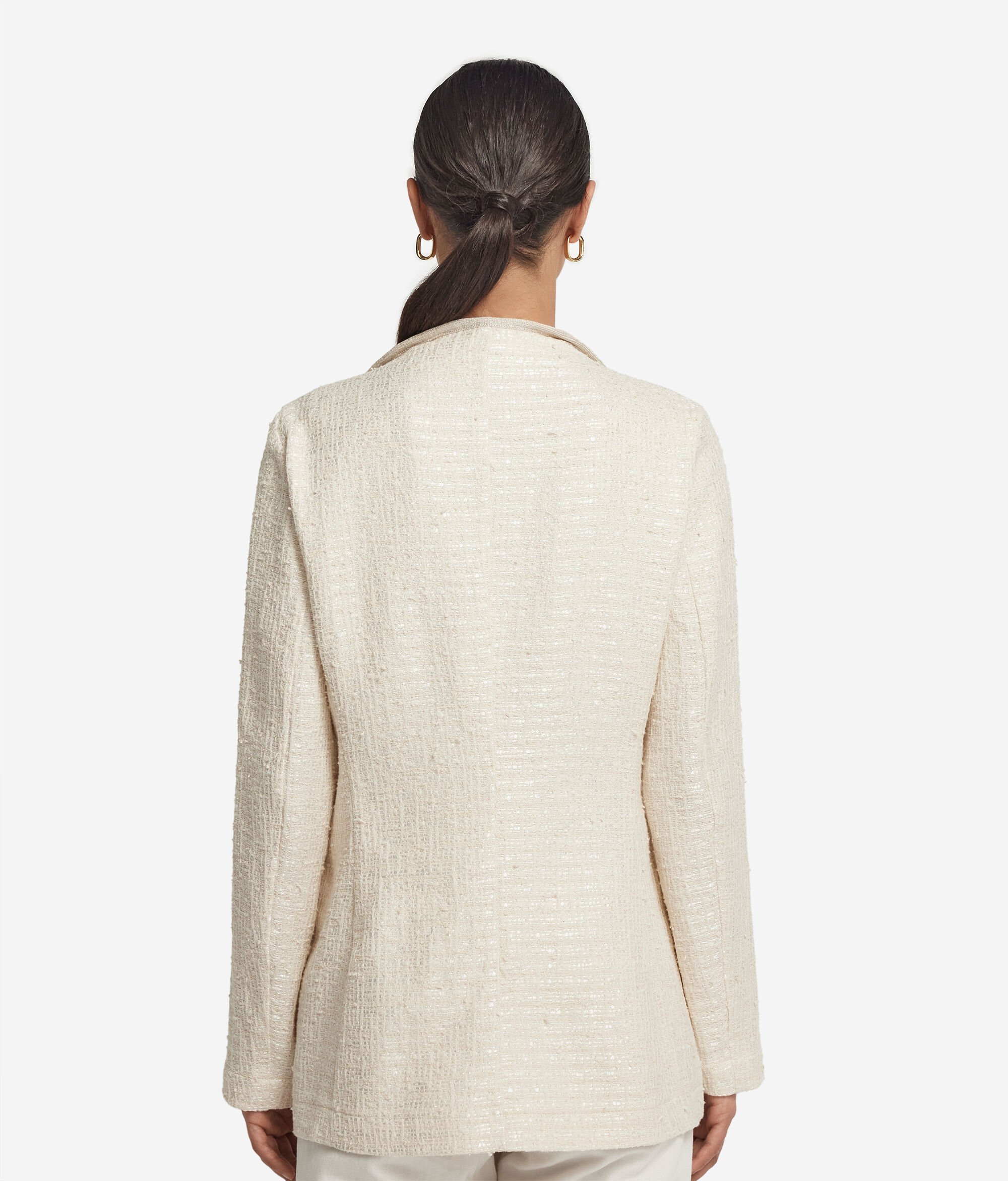 Sequined Bouclé Jacket