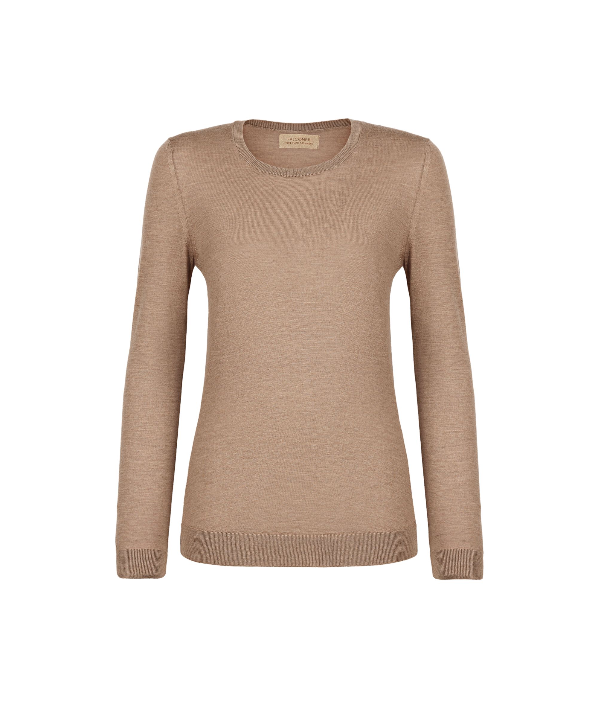 Round-Neck Ultrafine Cashmere Jumper