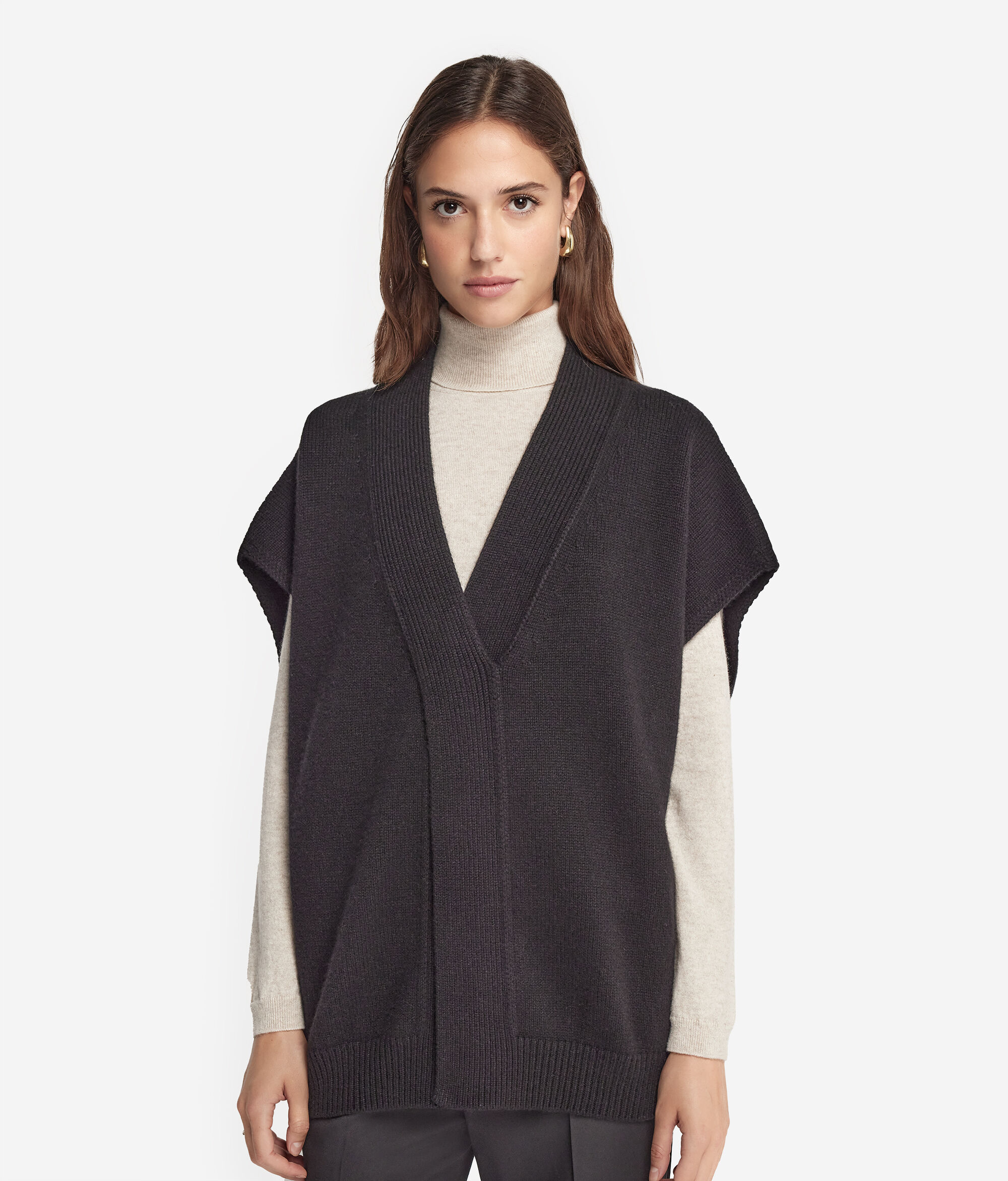 Ultrasoft Cashmere Crossover Cape