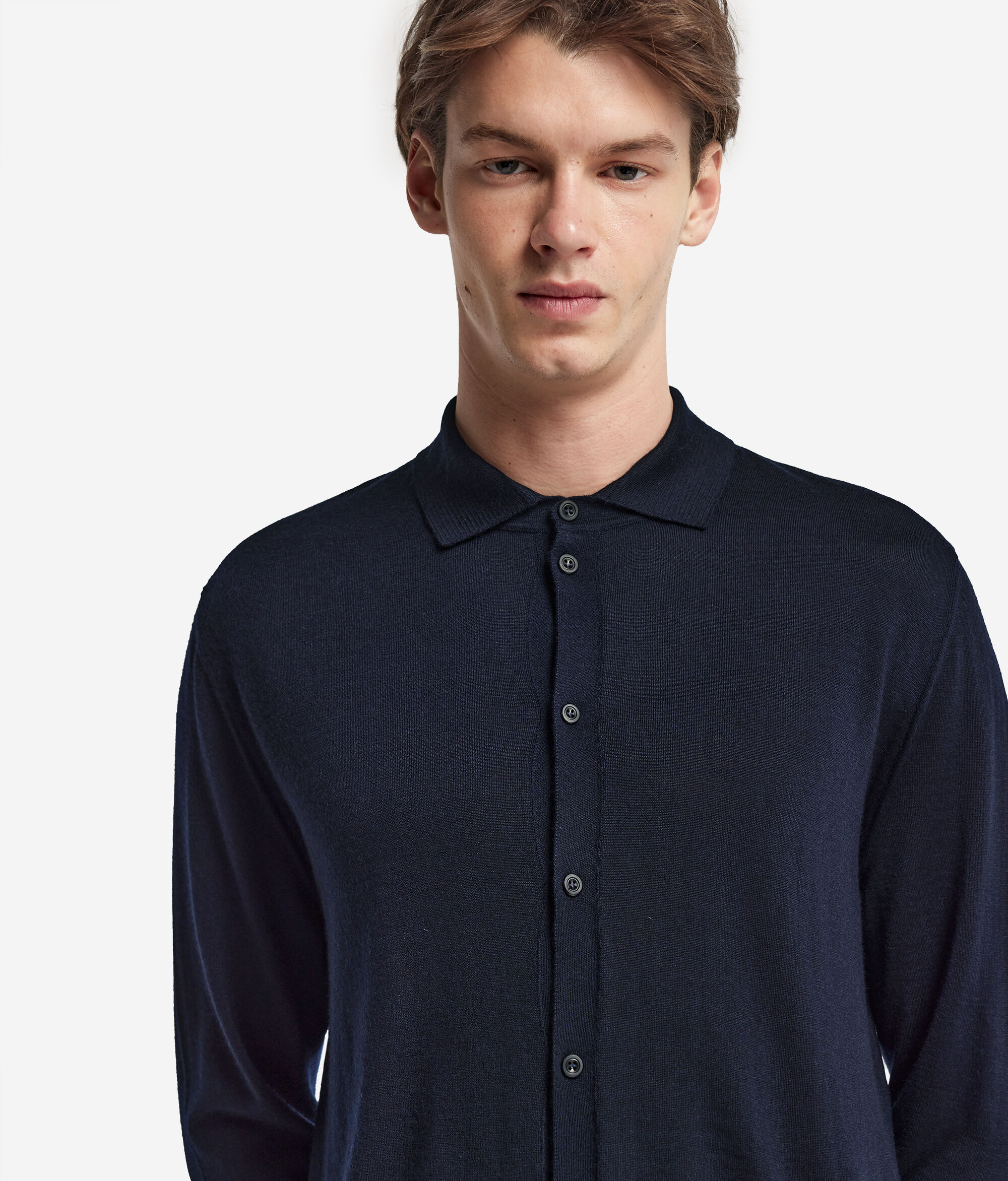 Πλεκτό Πουκάμισο από Ultrafine Cashmere