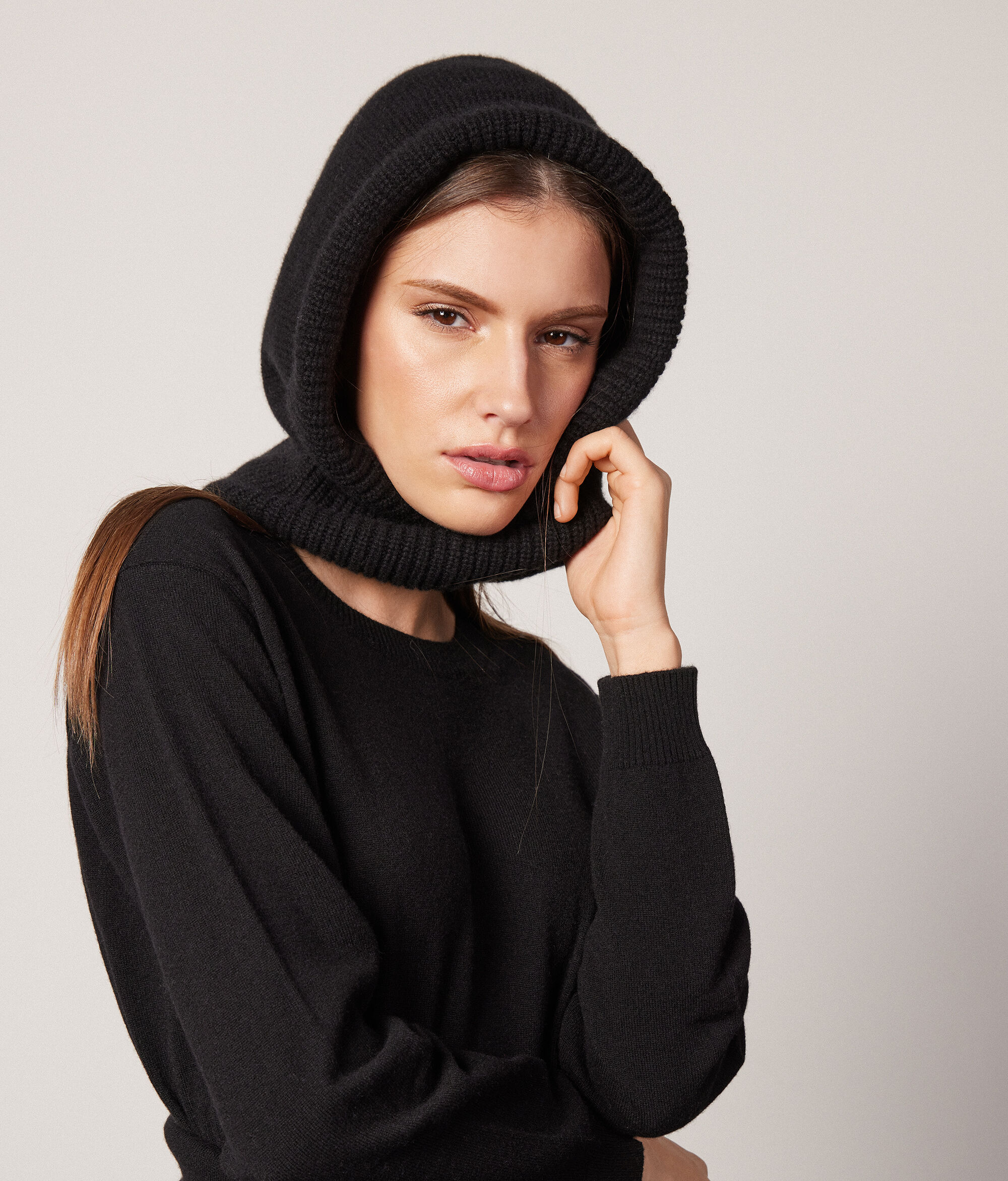 Κουκούλα από Ultrasoft Cashmere
