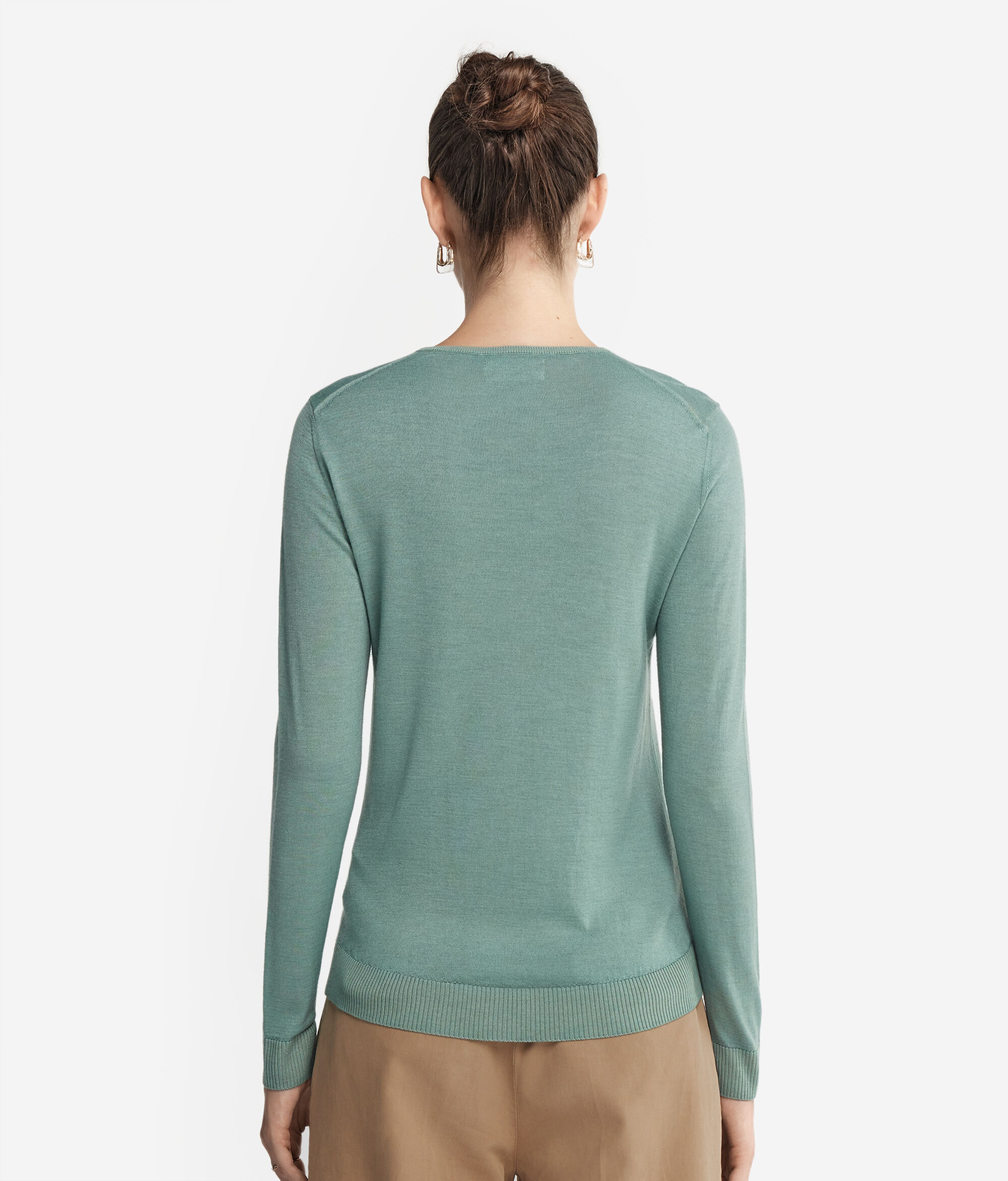 Ultrafine Cashmere V-Neck Jumper